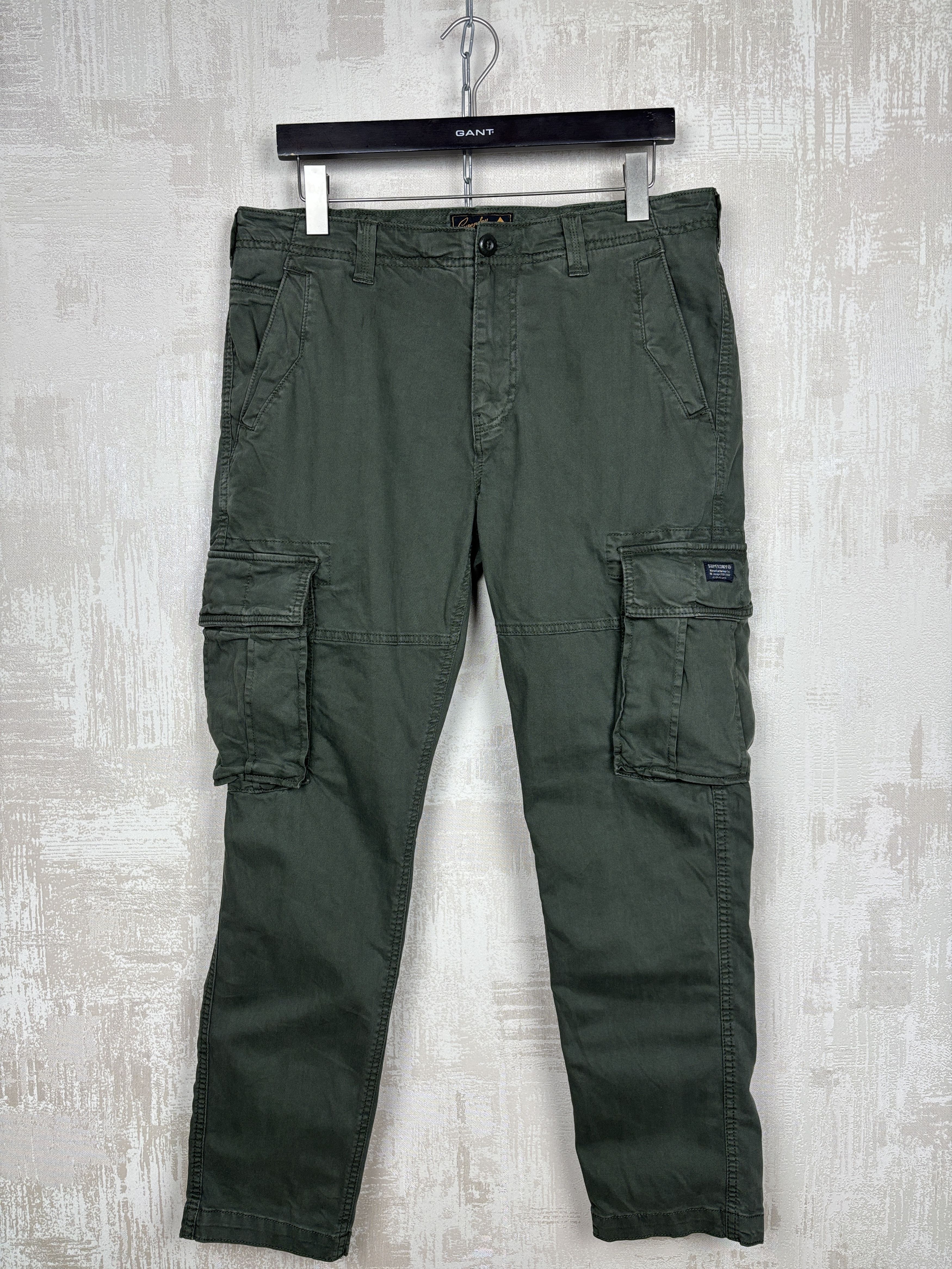 Superdry SuperDry Core Cargo Pants Men's Size W 34 L 32 Slim Fit Size US 34 / EU 50 - 2 Thumbnail