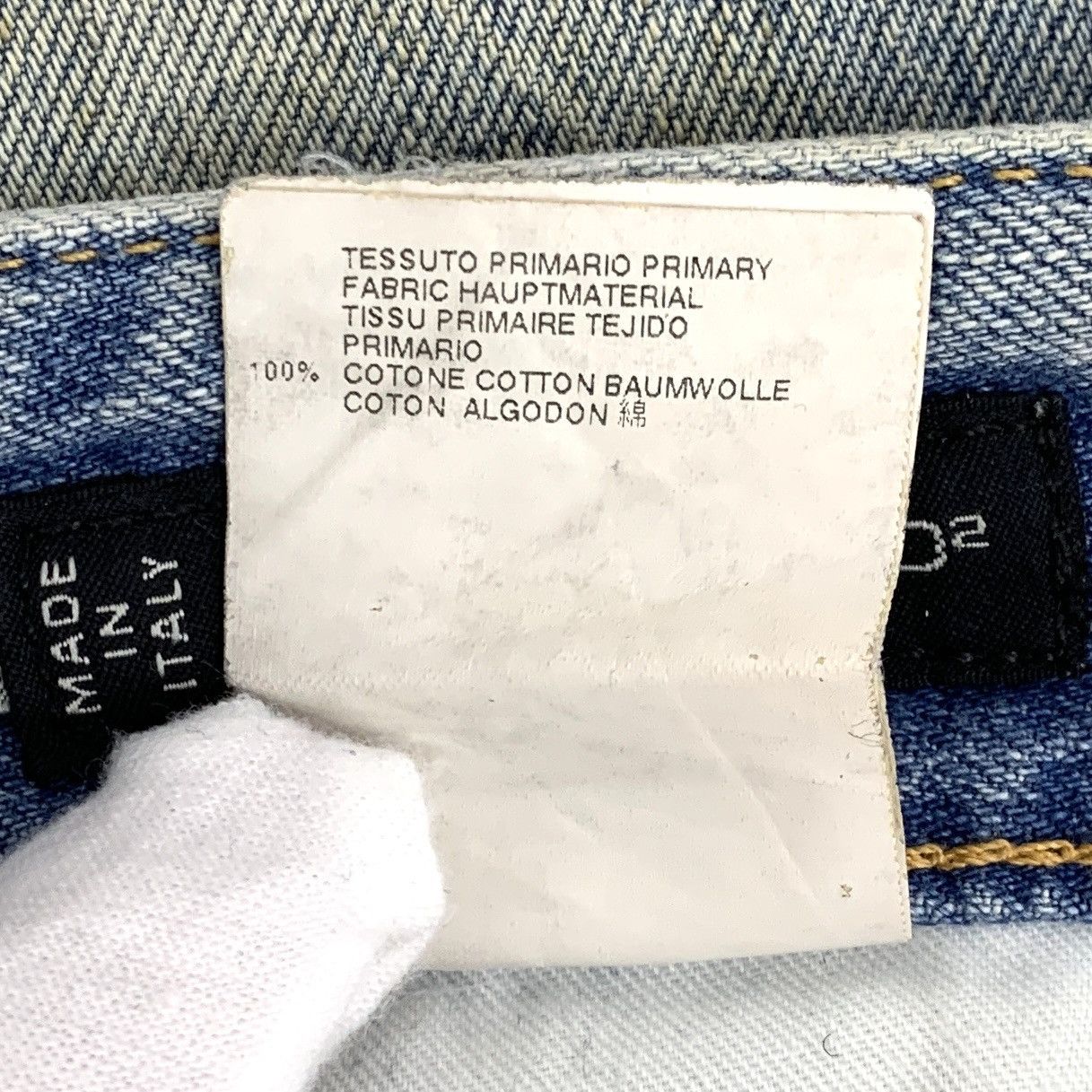Dsquared2 Dsquared2 Light Blue Washed Distressed Denim Pants K26WX Size US 36 / EU 52 - 9 Thumbnail