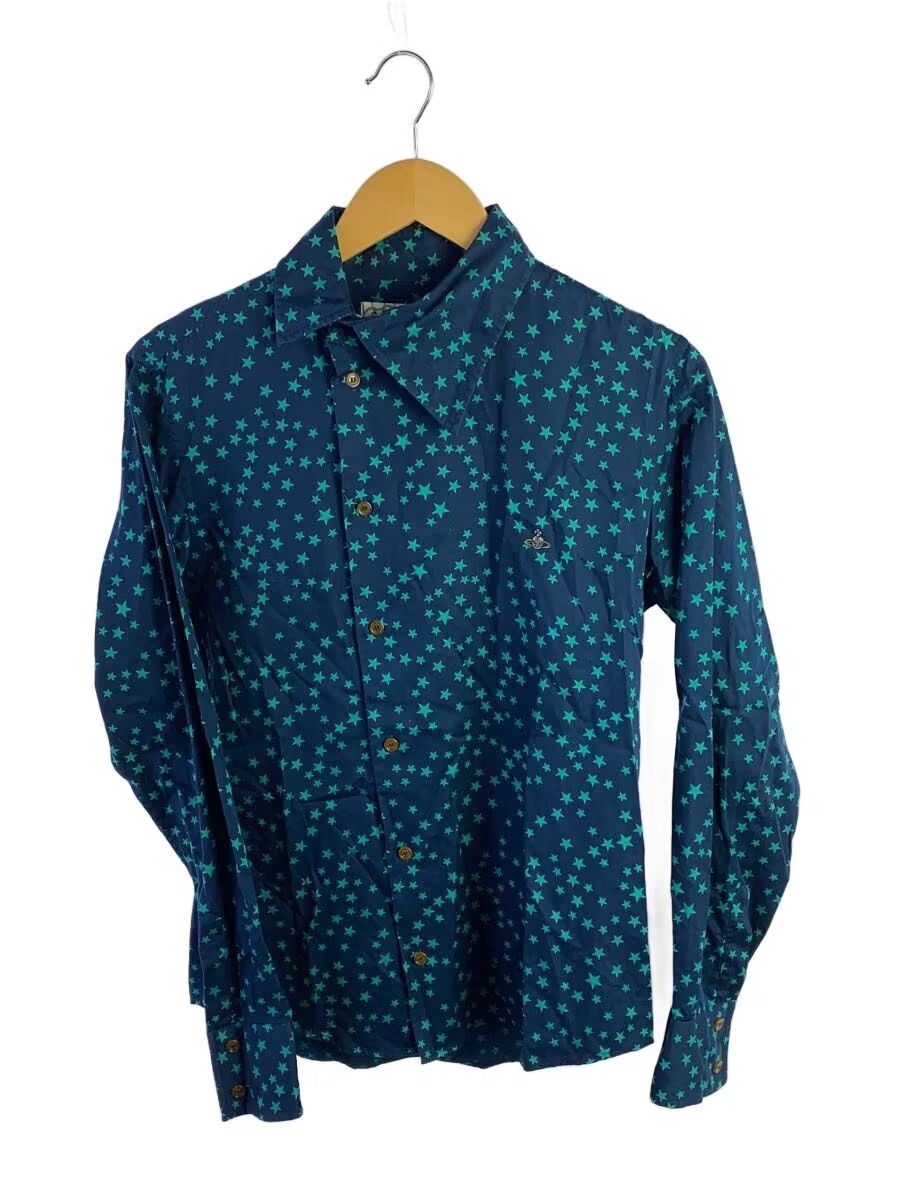 Vivienne Westwood Asymmetrical Collar Star Orb Button Shirt Size US S / EU 44-46 / 1 - 1 Thumbnail