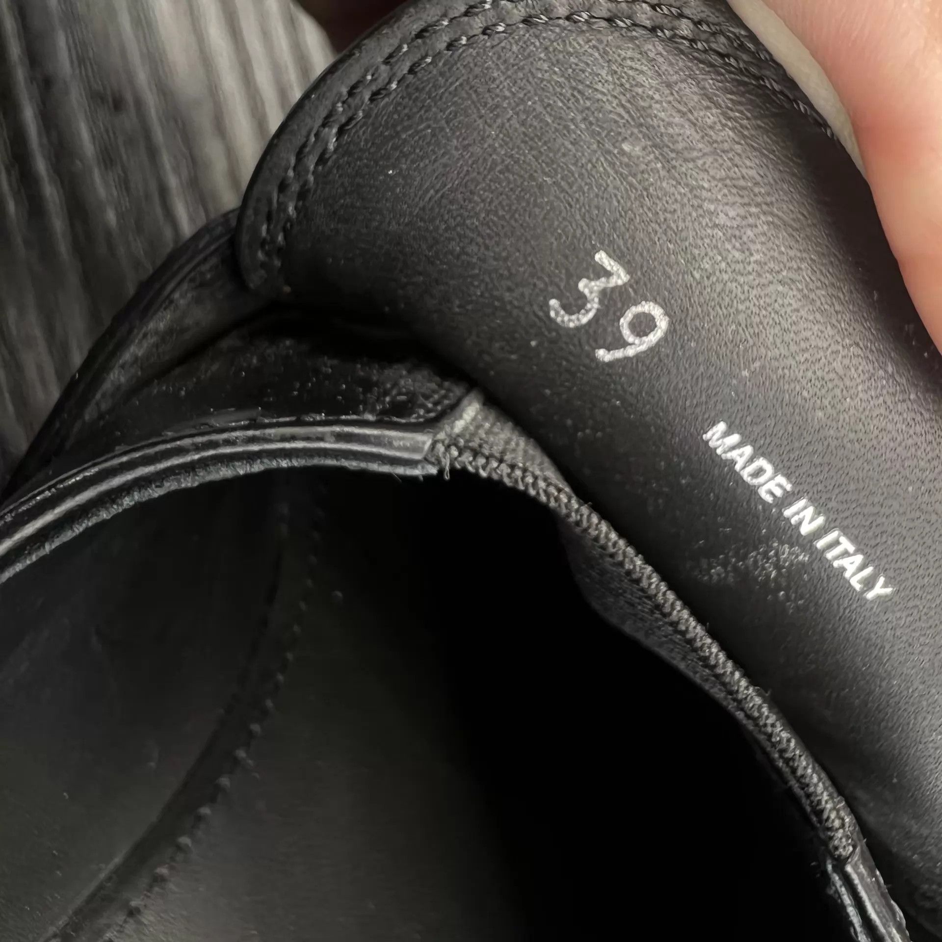 Prada PRADA Chocolate Loafer Black Near New Worn 2x Size US 8.5 / IT 38.5 - 4 Thumbnail