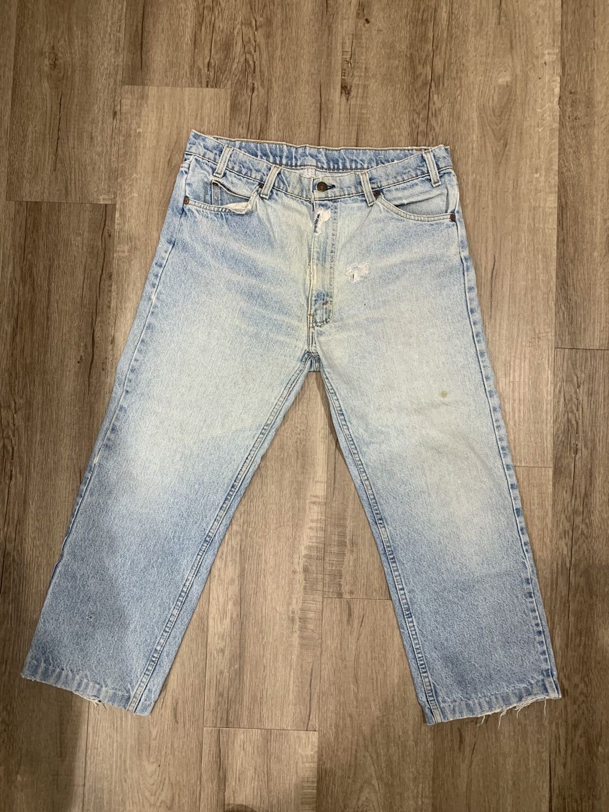 Levi's × Levi's Vintage Clothing × Vintage 70s Vintage Levi’s Orange Tab Jeans Size US 33 - 1 Thumbnail