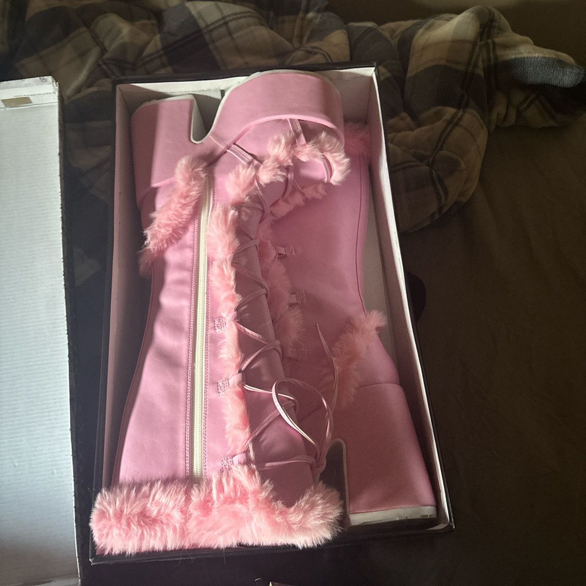 Demonia Cult Demonia Platform Boots Size US 7 / IT 37 - 3 Thumbnail