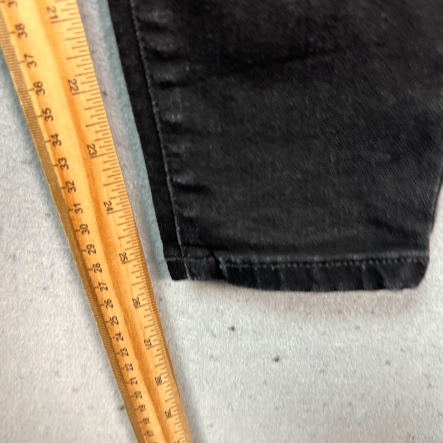 Everlane Everlane Jeans Women's 8 High Rise Skinny Black Cotton Blend Denim Cropped Stretch 5-Pocket Inseam 24" Size 30" / US 8 / IT 44 - 7 Thumbnail