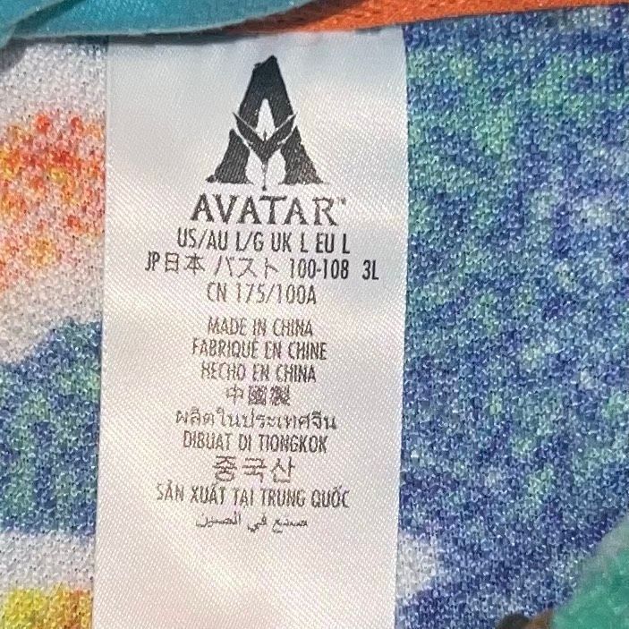 Disney Disney Parks Avatar Fleece Plush Hoodie with Kangaroo Pockets Unisex (Large) Size L / US 10 / IT 46 - 9 Thumbnail