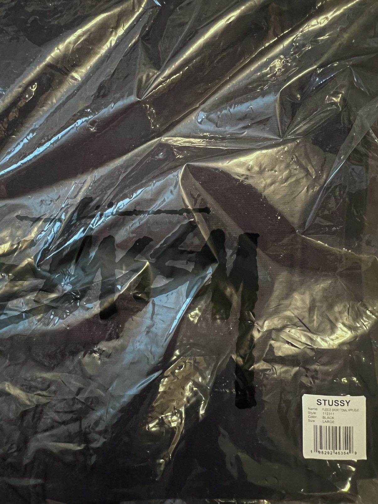 Stussy Stussy tonal applique Fleece Shorts Black L Size US 36 / EU 52 - 14 Thumbnail