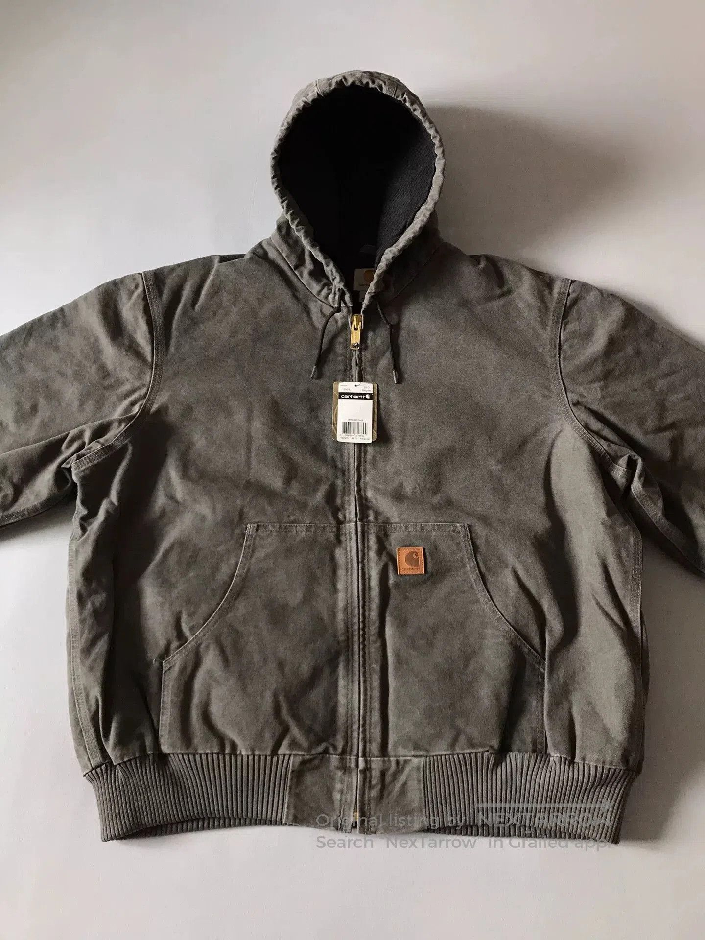 Carhartt Carhartt J130 GVL Washed Canvas Jacket. Size US XL / EU 56 / 4 - 4 Thumbnail