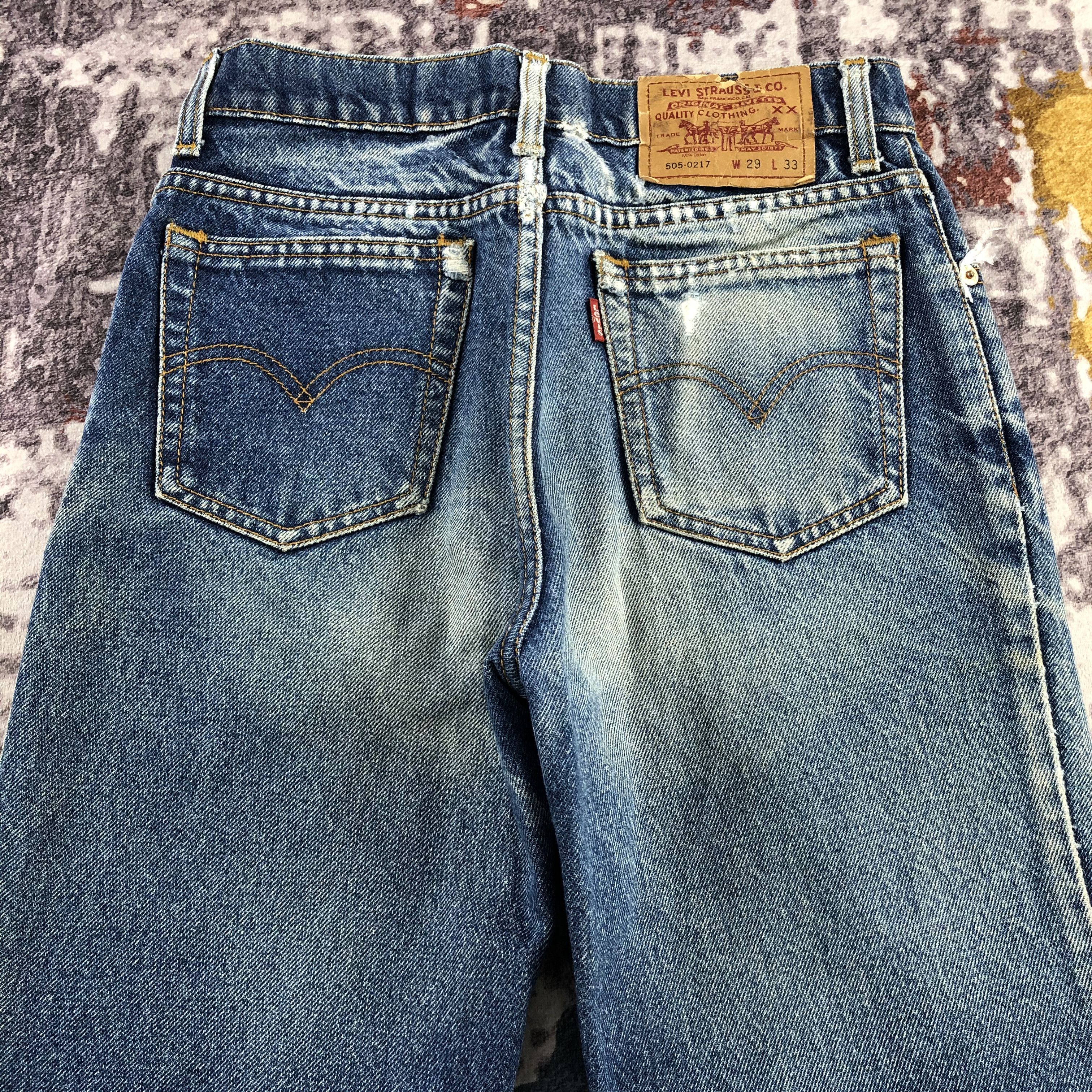 Levi's × Vintage 90s Vintage Levis 505 Jeans-JM2789 Size US 28 / EU 44 - 4 Thumbnail