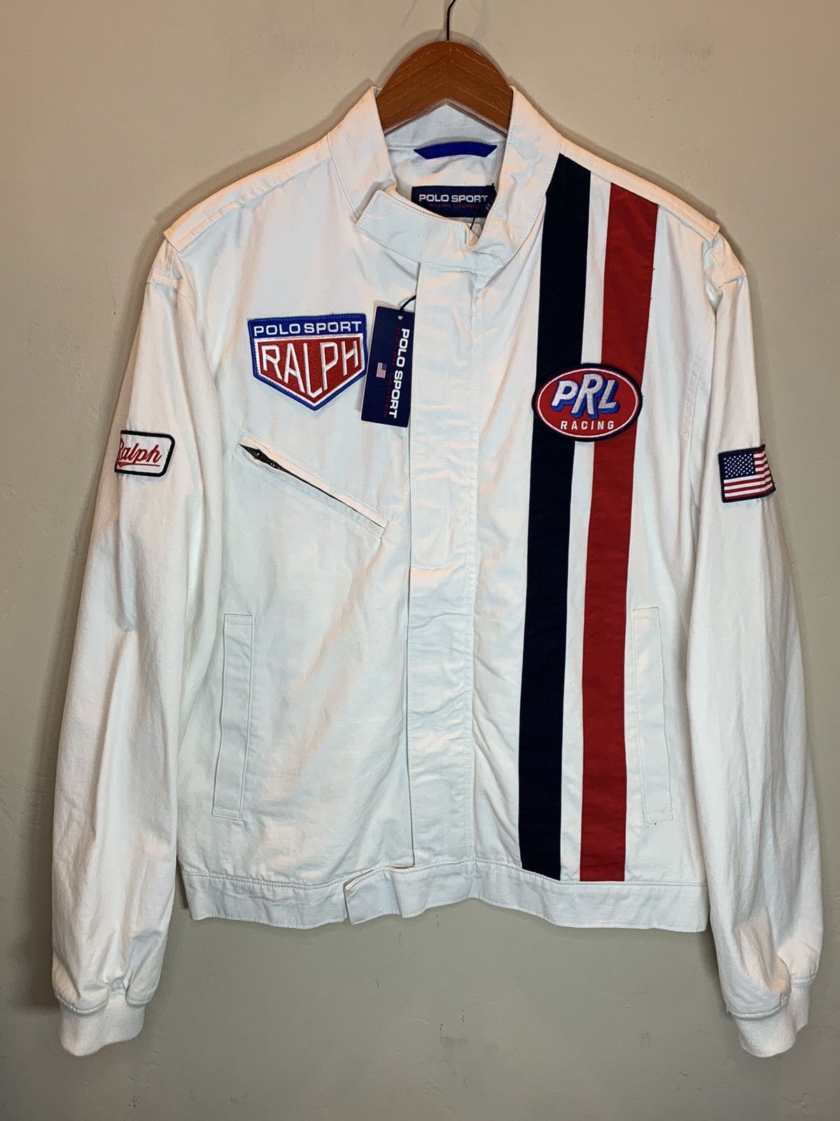Polo Ralph Lauren *RARE* New Polo Sport Ralph Lauren Motorsports Racing Jacket Size US M / EU 48-50 / 2 - 1 Thumbnail