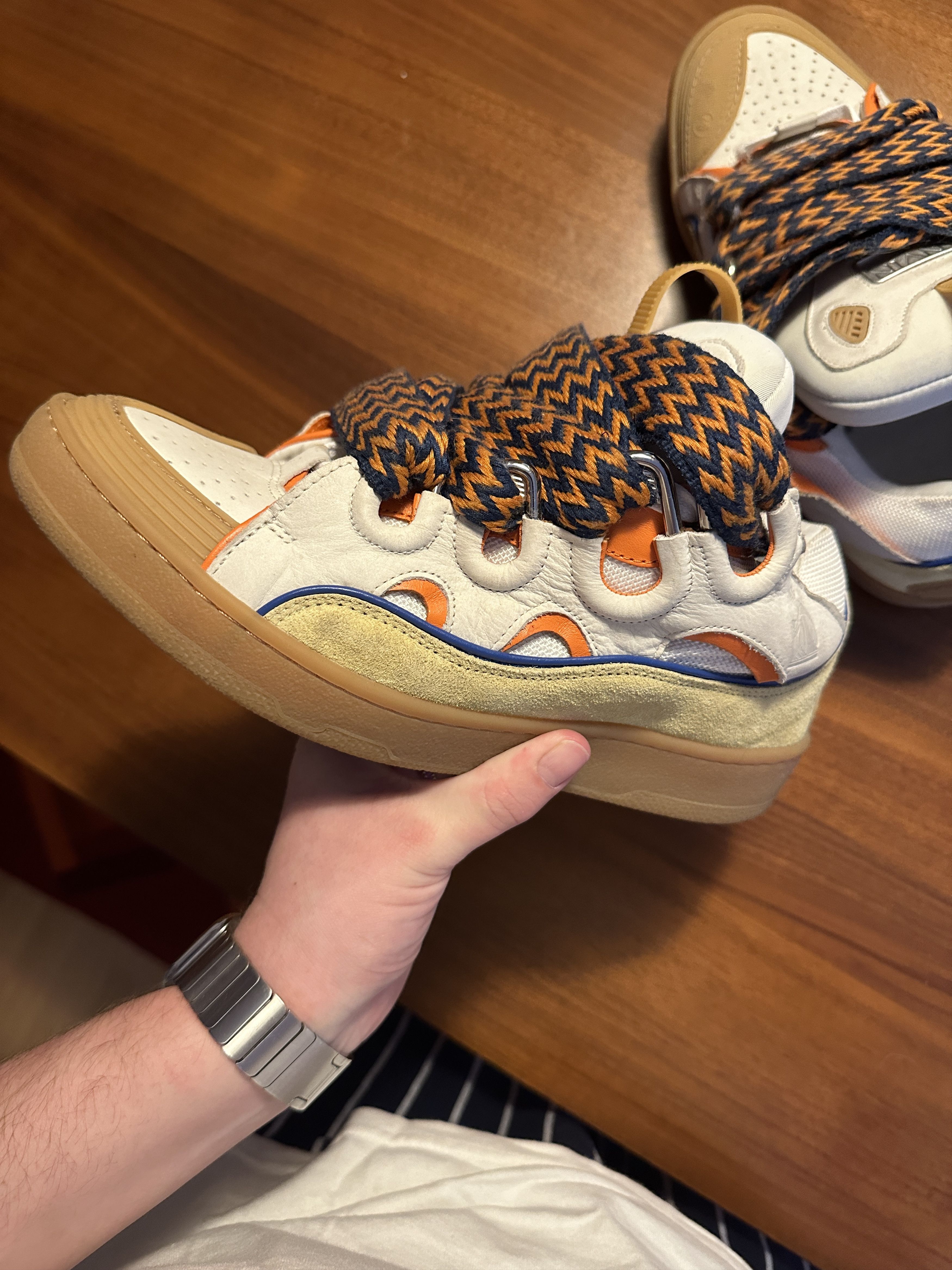 Lanvin Lanvin Curb Sneakers Size US 9 / EU 42 - 3 Thumbnail