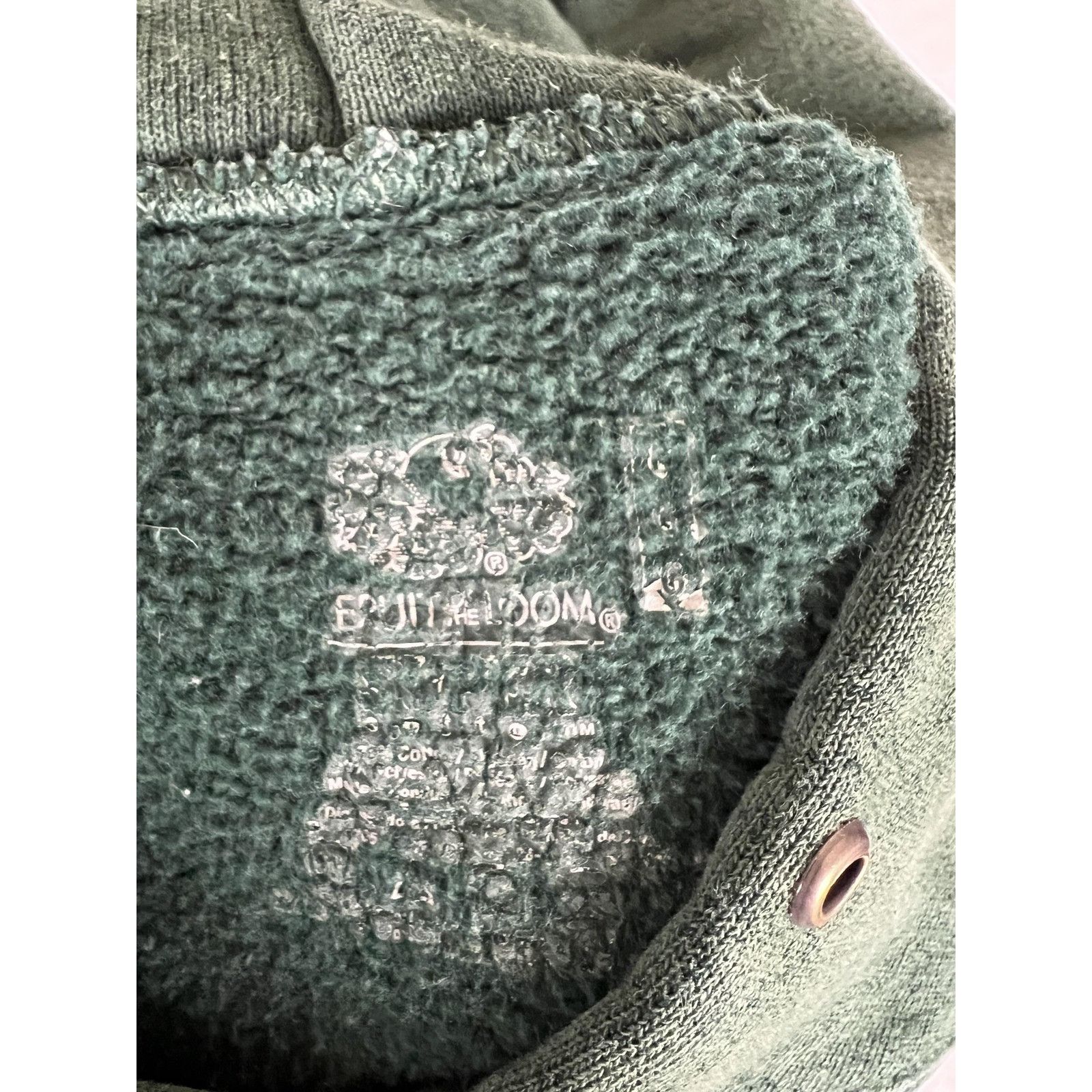 Fruit Of The Loom Vintage Pitman PRIDE Turlock High School Hoodie Sweatshirt S Size US L / EU 52-54 / 3 - 6 Thumbnail