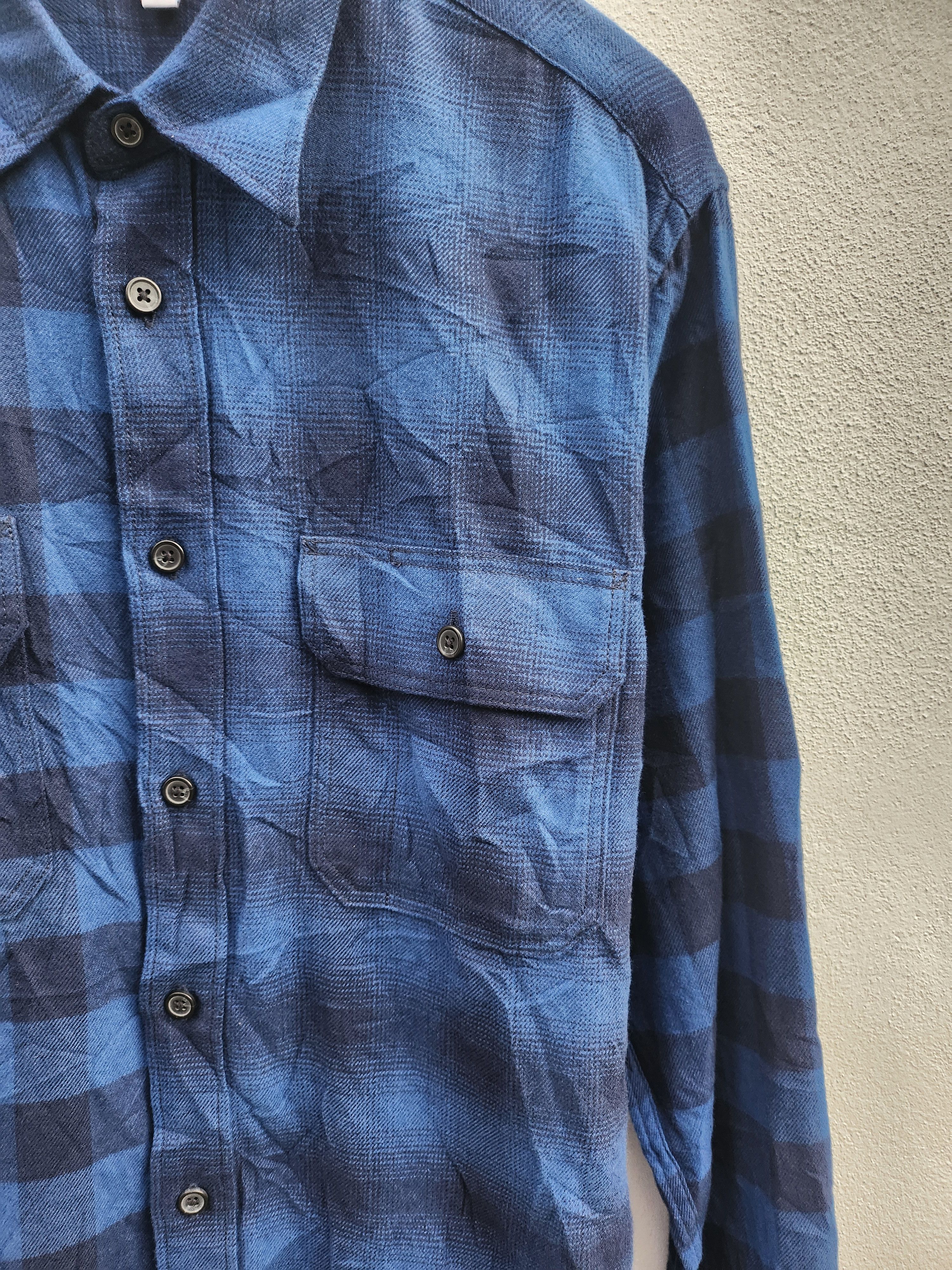 Flannel × JW Anderson × Japanese Brand Jw Anderson x uniqlo punk shirt Size US L / EU 52-54 / 3 - 4 Thumbnail
