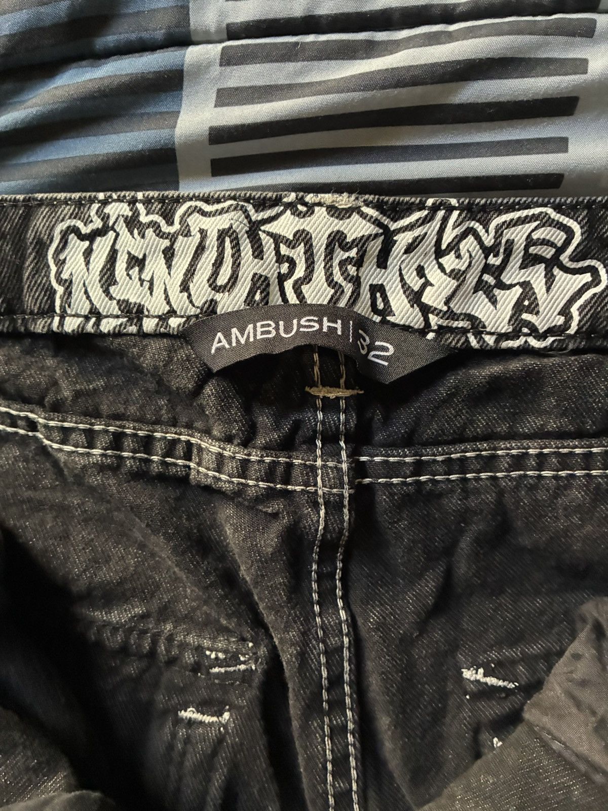 Ninth Hall Ninth Hall Graphic Dragon Denim Size US 33 - 3 Thumbnail