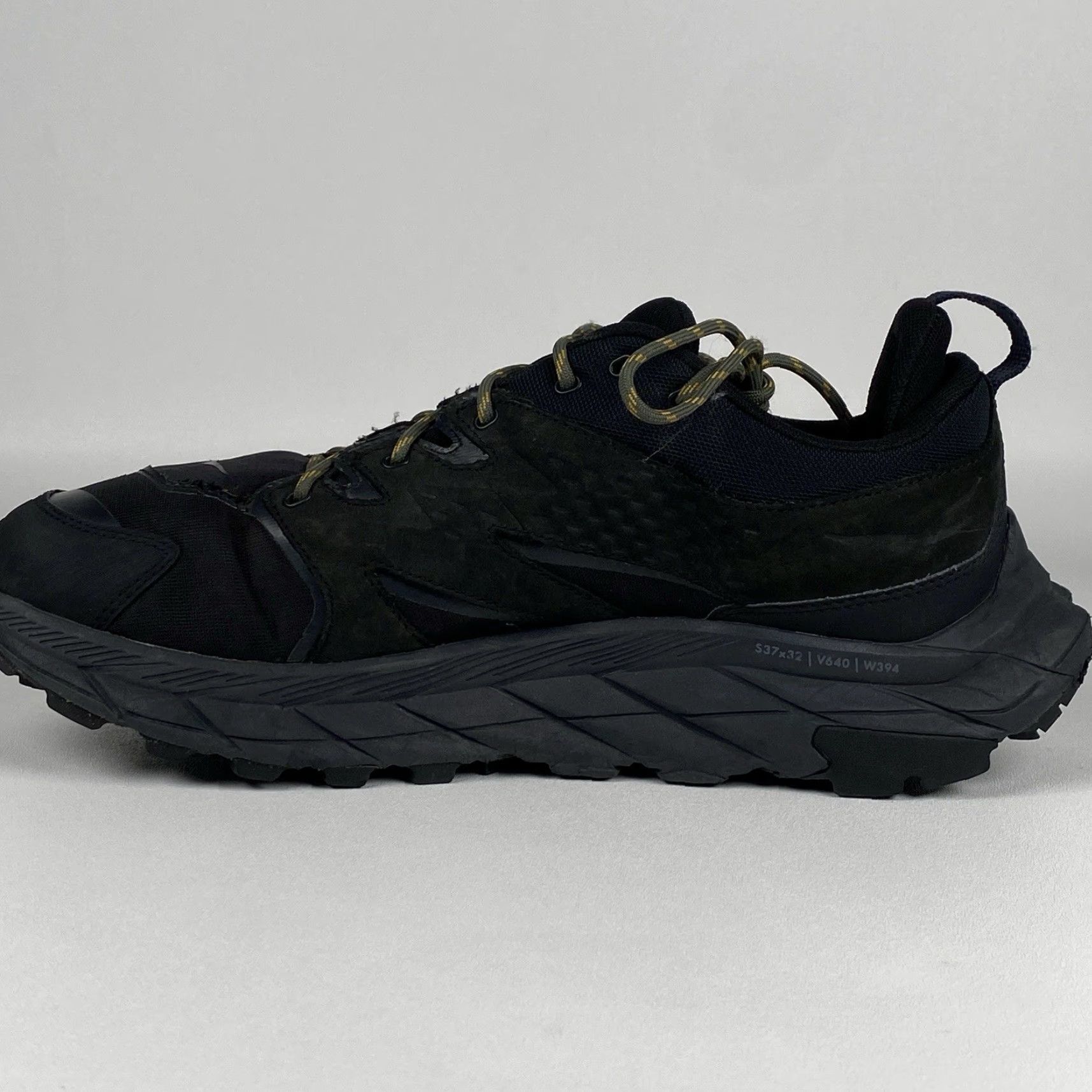 Vintage Hoka One One Anacapa GORE-TEX Low GTX Hiking Sneaker Men Black 12D Spring Size ONE SIZE - 5 Thumbnail