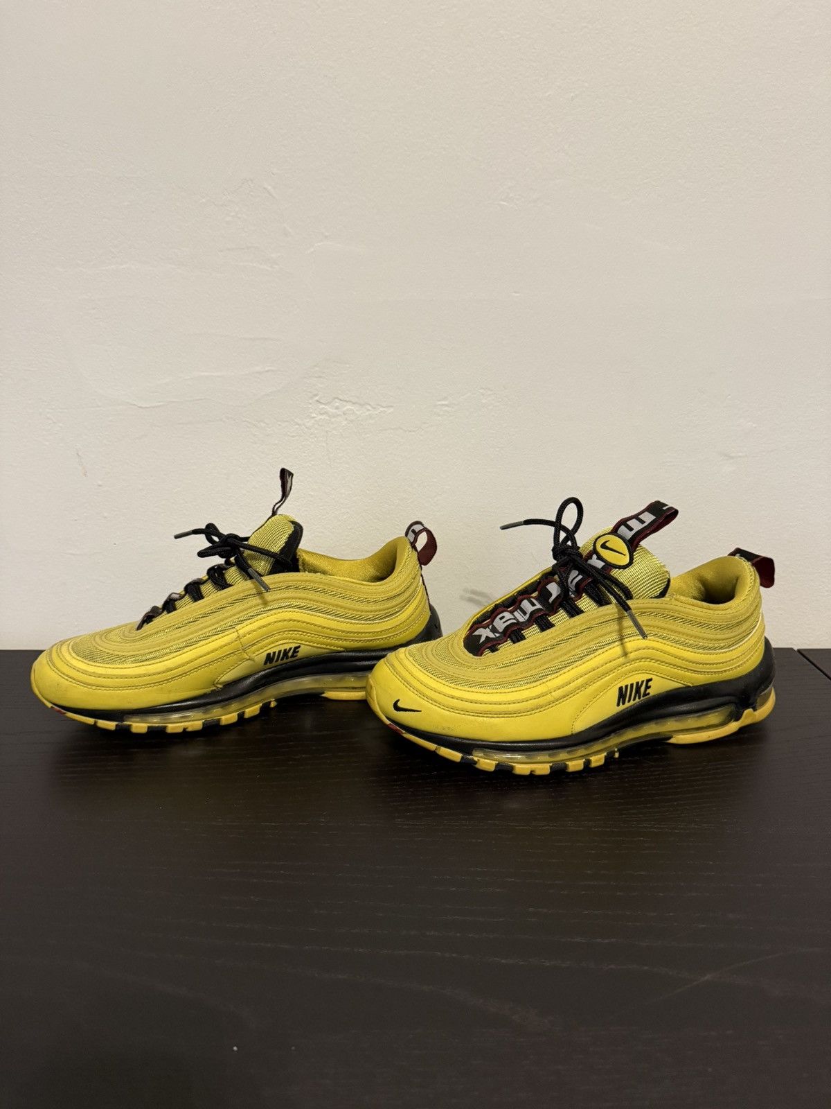 Nike Nike Air Max 97 Prm Bright Citron Av8368-700 Size US 8.5 / EU 41-42 - 4 Thumbnail