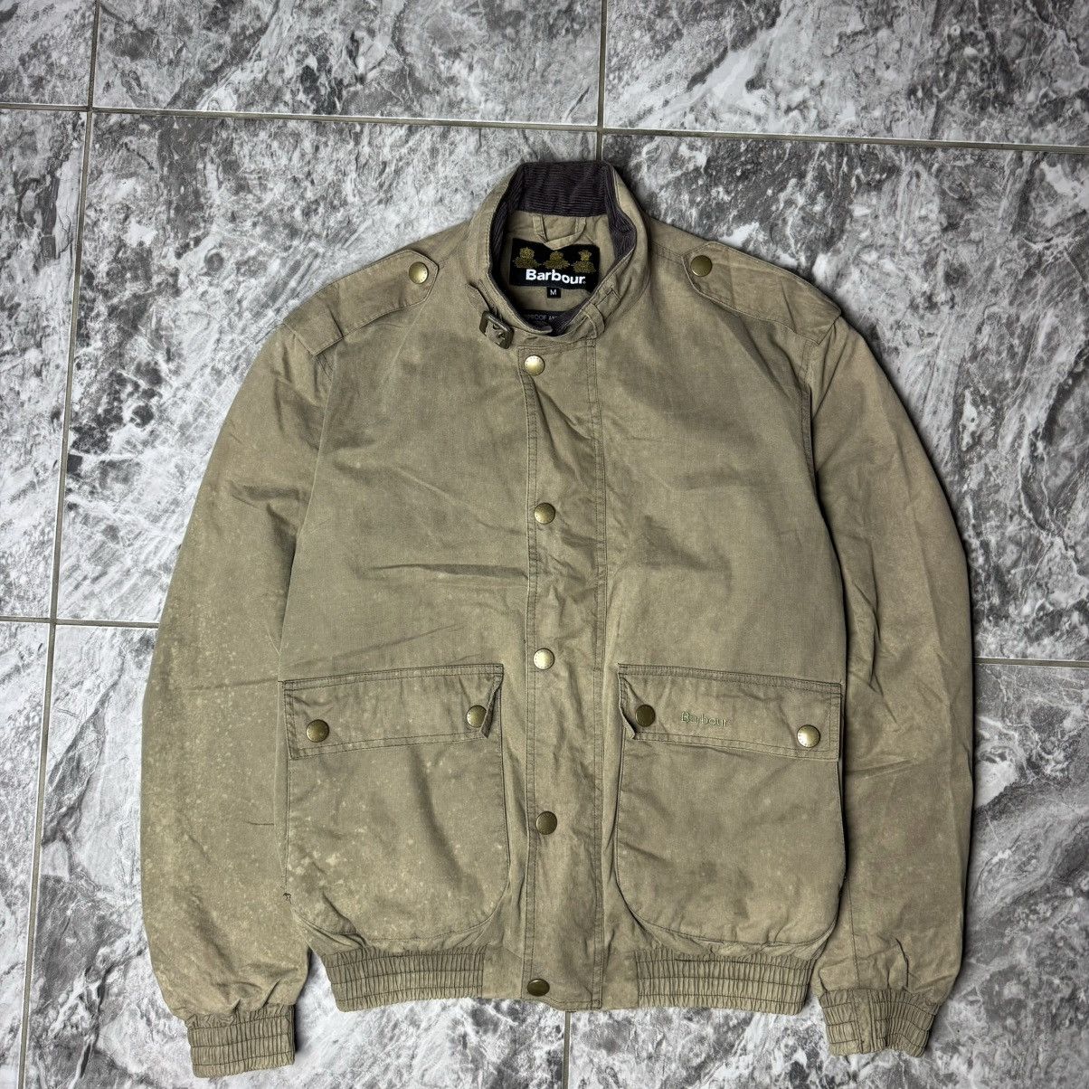 Barbour × Vintage Barbour Waterproof Feather weight Flyer Jacket M Size US M / EU 48-50 / 2 - 1 Thumbnail