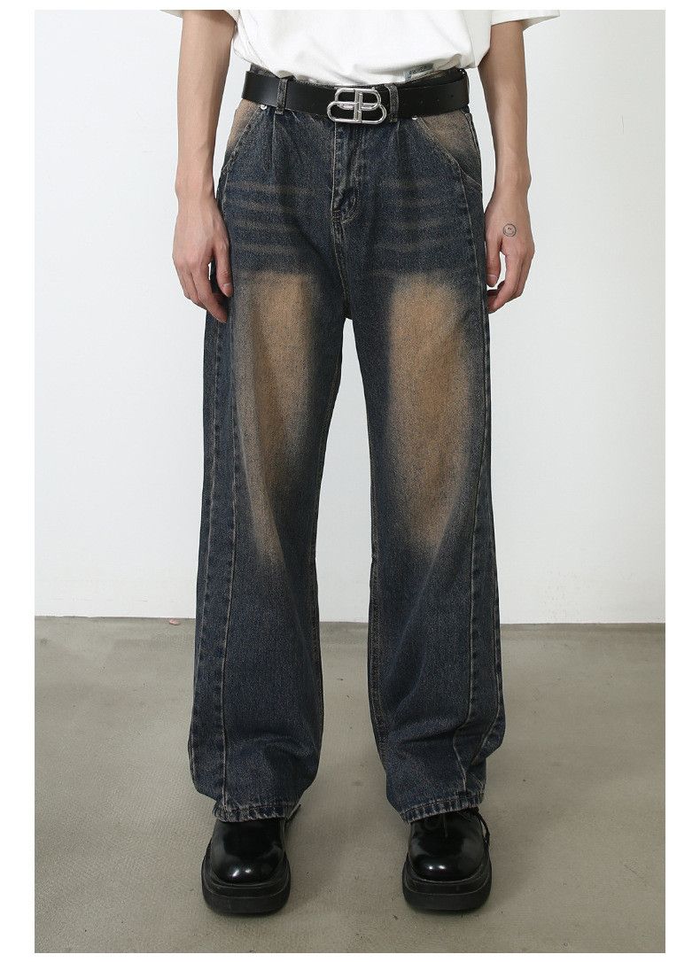 Japanese Brand American retro straight trend loose jeans y2k Size US 32 / EU 48 - 1 Thumbnail