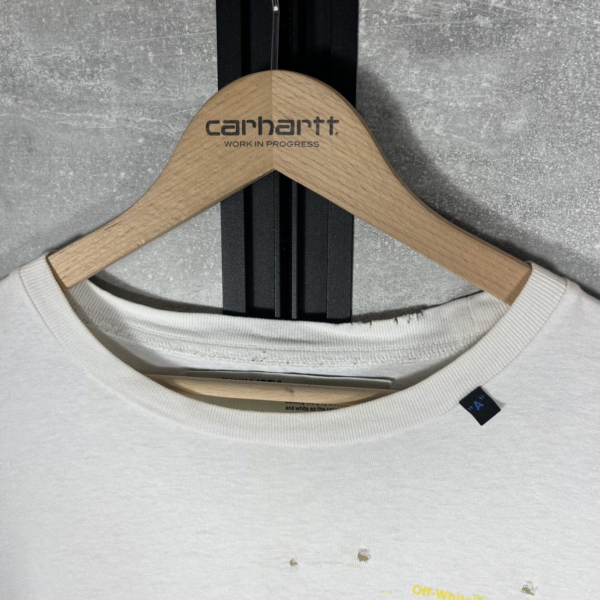 Off-White OFF WHITE ACRYLIC ARROWS VINTAGE TEE TSHIRT VIRGIL ABLOH Size US XL / EU 56 / 4 - 14 Thumbnail