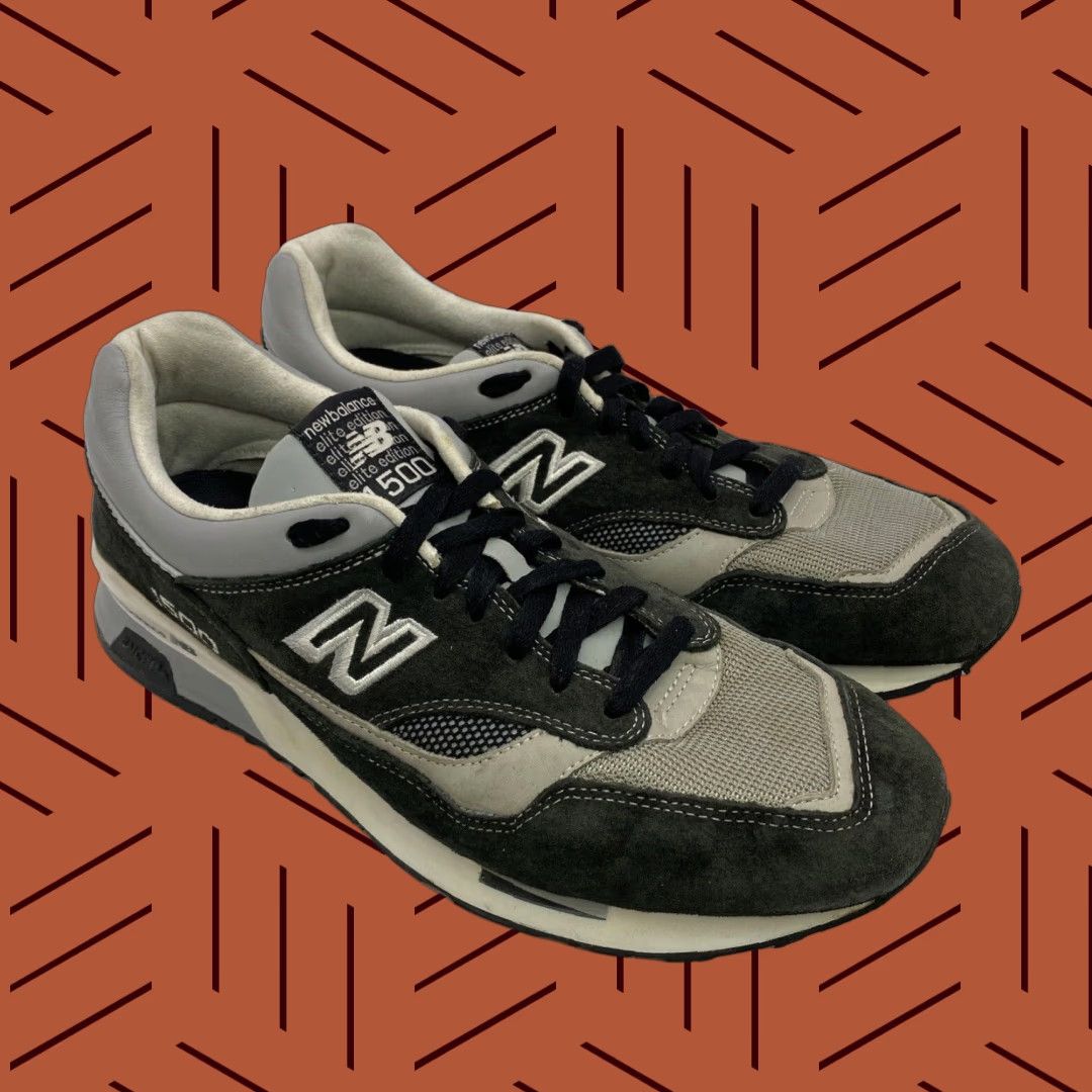 New Balance VINTAGE New Balance 1500 Elite Edition Athletic Shoe Mens Black / Grey / White 11.5 Size US 11 / EU 44 - 1 Thumbnail