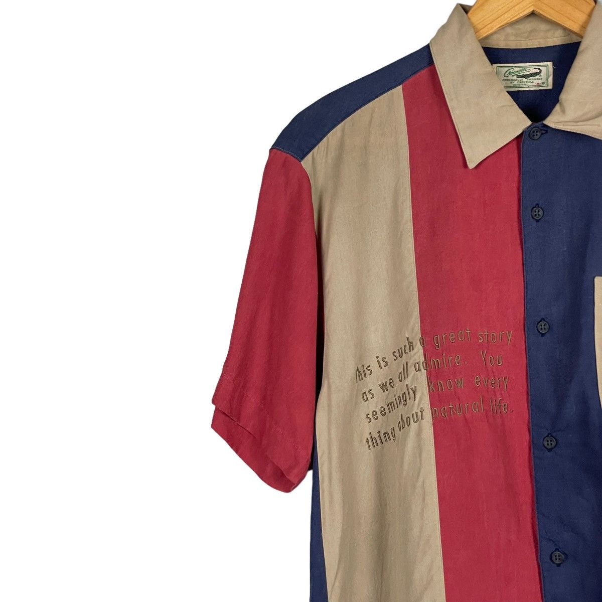 Japanese Brand VTG 90s Crocodile Muticolor Button Up Shirt Size US S / EU 44-46 / 1 - 2 Thumbnail