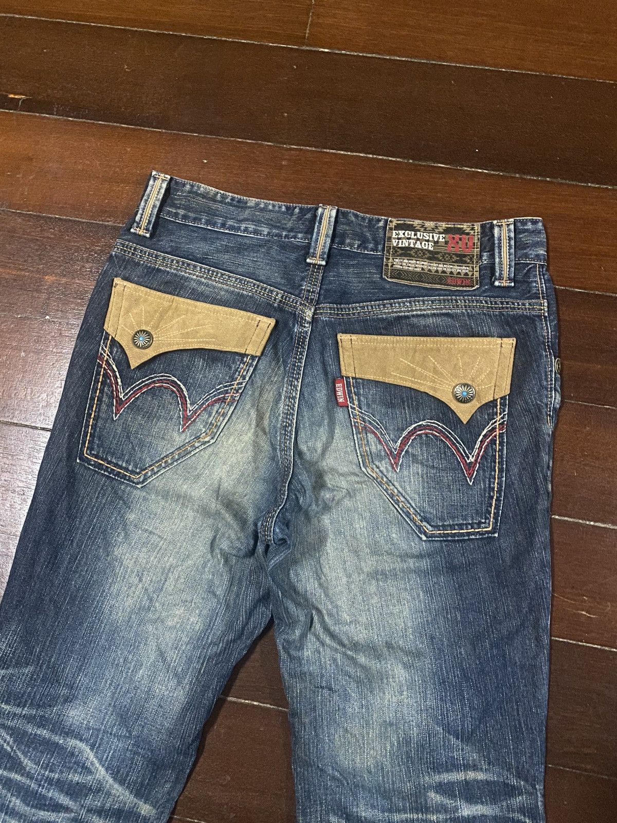 Edwin BAGGY DISTRESSED DENIM EDWIN EXCLUSIVE VINTAGE XU flare Size US 36 / EU 52 - 12 Thumbnail