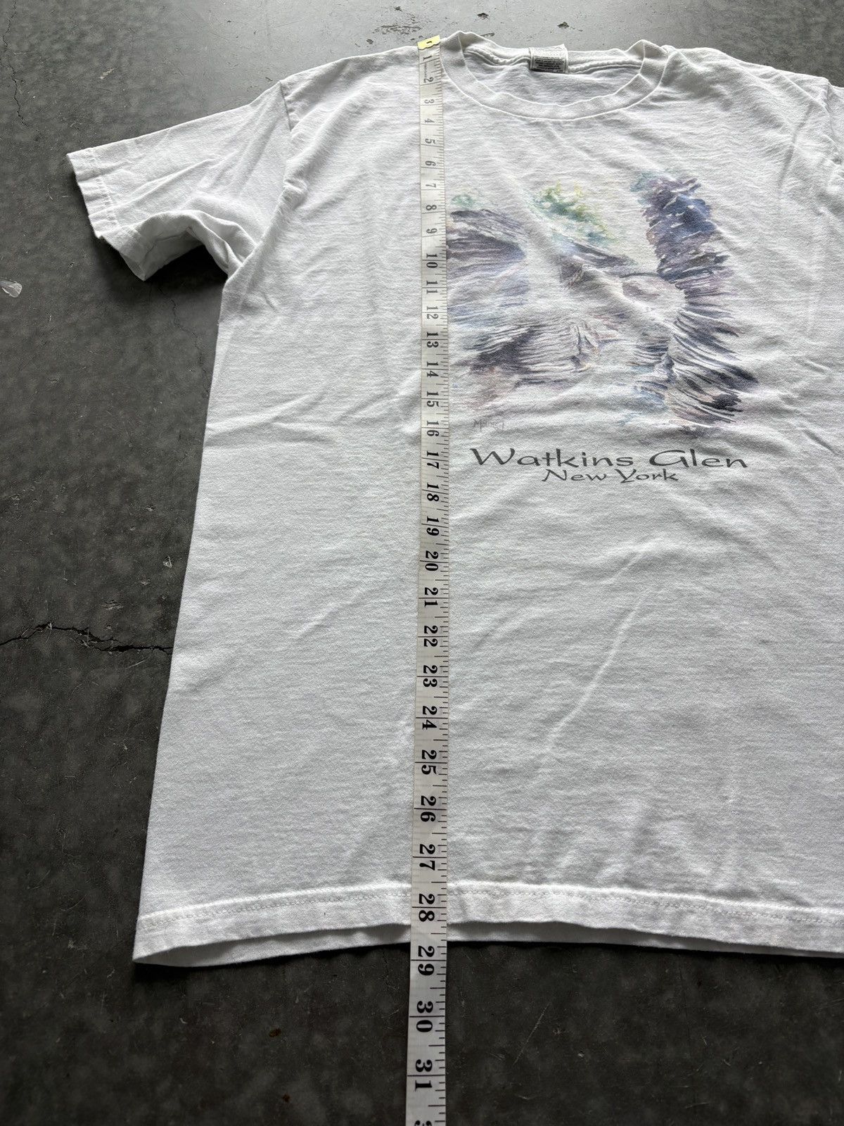 Vintage Vintage Y2K Glen Falls New York Graphic Tee Size US L / EU 52-54 / 3 - 7 Thumbnail