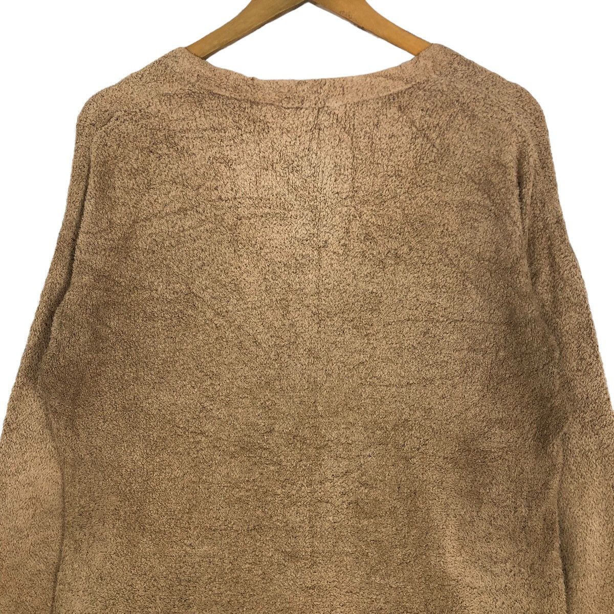 Issey Miyake Vintage Issey Miyake V-Neck Fleece Knitted Sweater Size M / US 6-8 / IT 42-44 - 12 Thumbnail