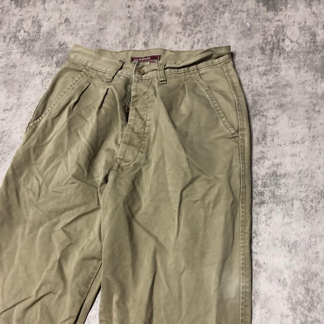 Levi's Levi's khaki pleated pants #khaki Size US 30 / EU 46 - 2 Thumbnail