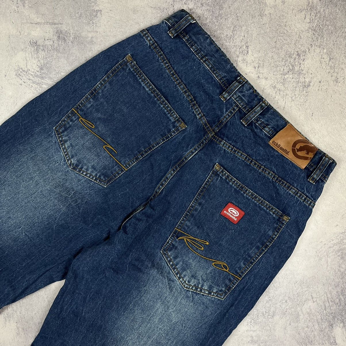 Ecko Unltd. Vintage ECKO UNLTD big logo baggy fit jeans 90’s Size US 34 / EU 50 - 2 Thumbnail