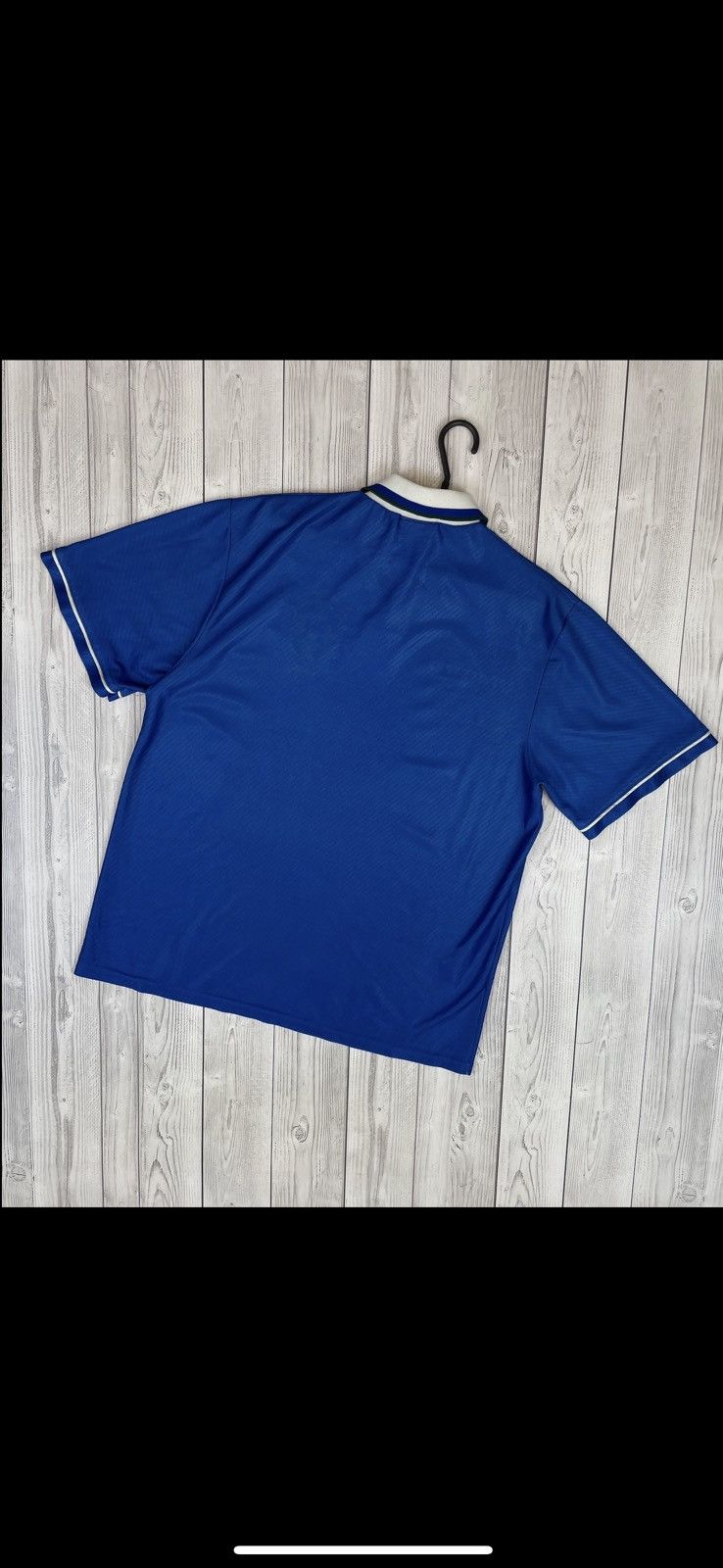 Umbro Vintage umbro Brazil soccer jersey away 1994 blue rare L Size US L / EU 52-54 / 3 - 21 Thumbnail