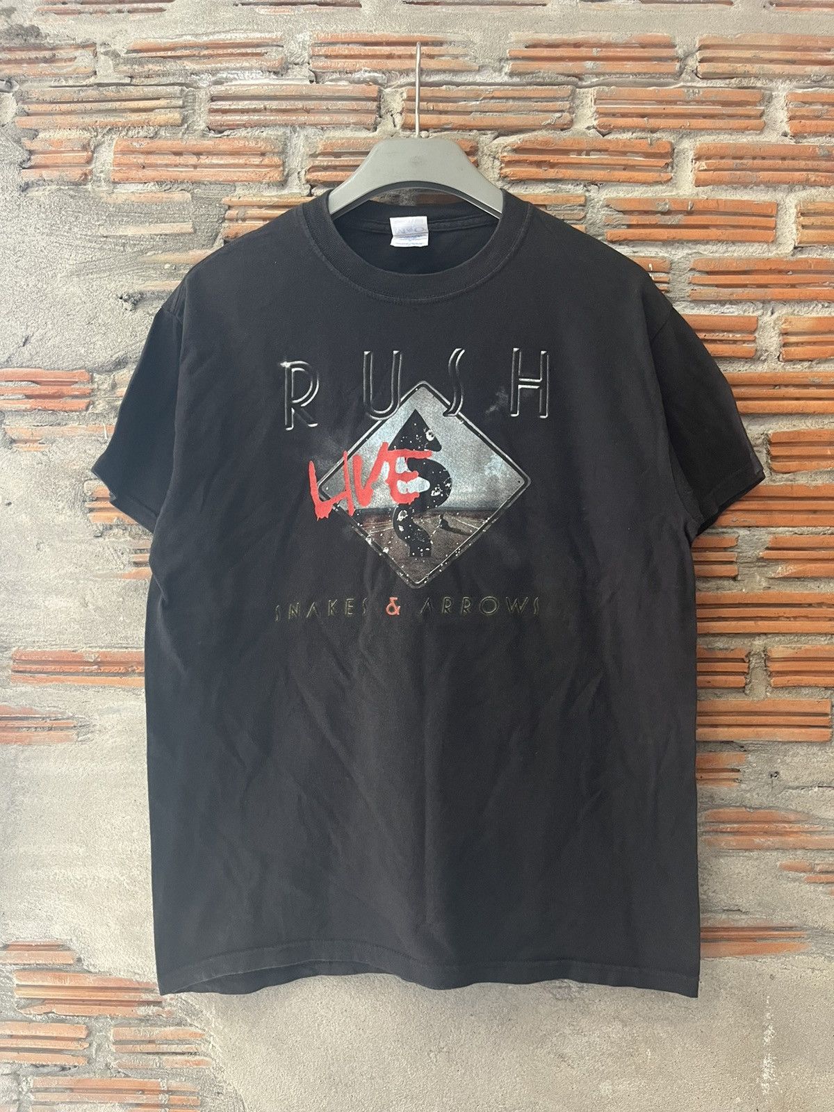 Band Tees Vintage RUSH Live Snakes & Arrows 00’s Tshirt Size US M / EU 48-50 / 2 - 2 Thumbnail