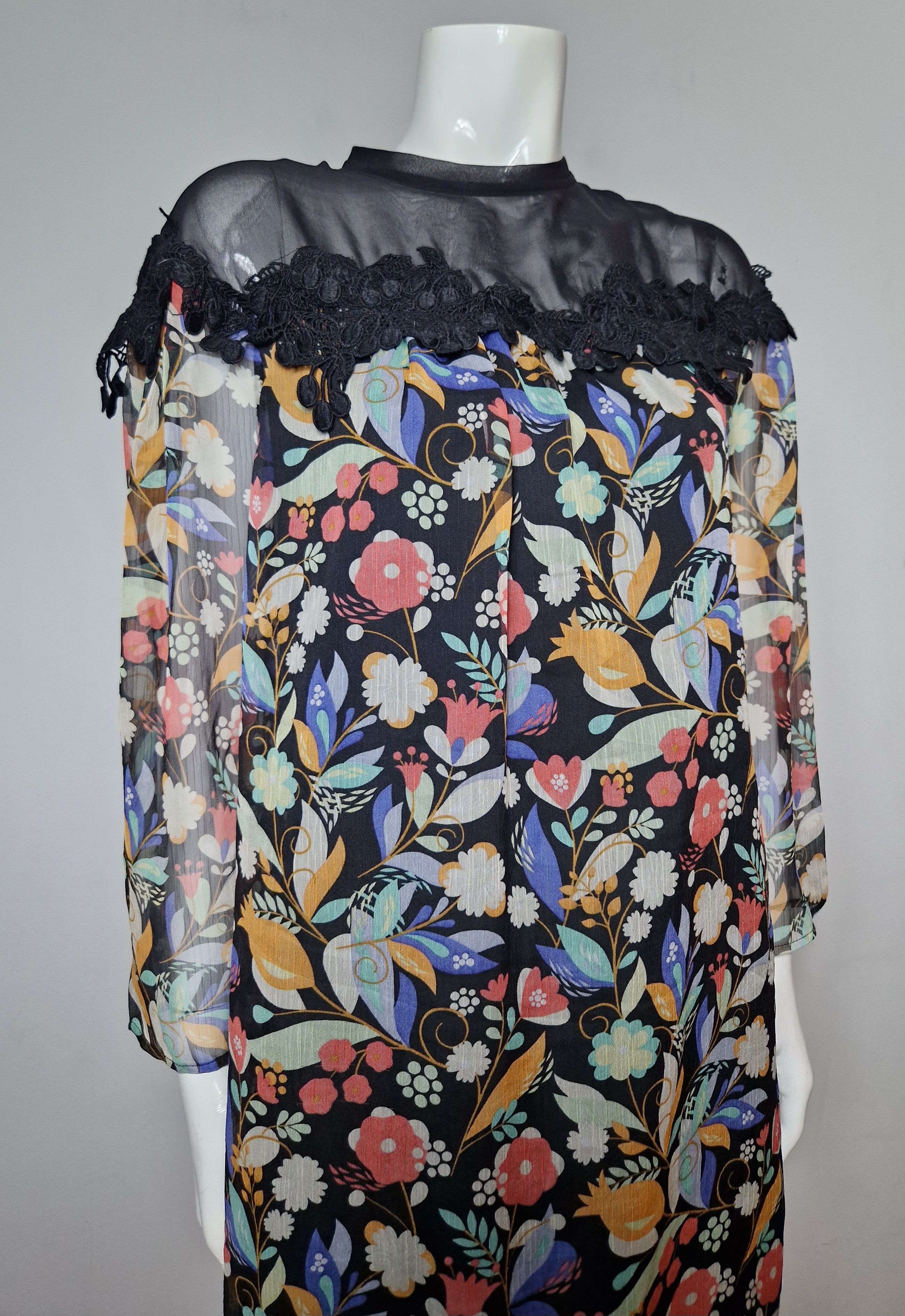 Chloe Chloe silk floral dress Size M / US 6-8 / IT 42-44 - 3 Thumbnail