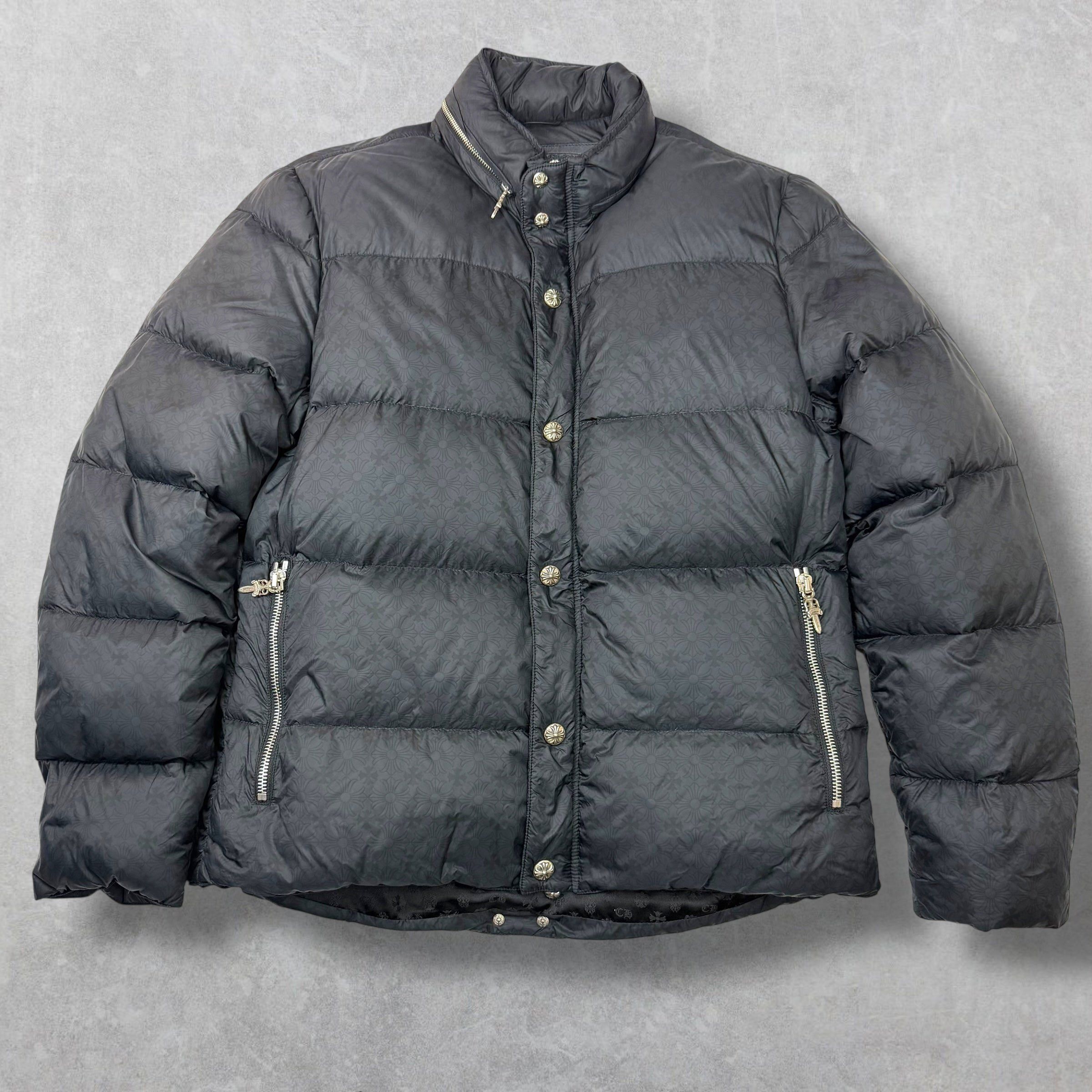 Chrome Hearts Chrome Hearts Black Monogram Puffer Down Jacket XL Size US XL / EU 56 / 4 - 1 Thumbnail