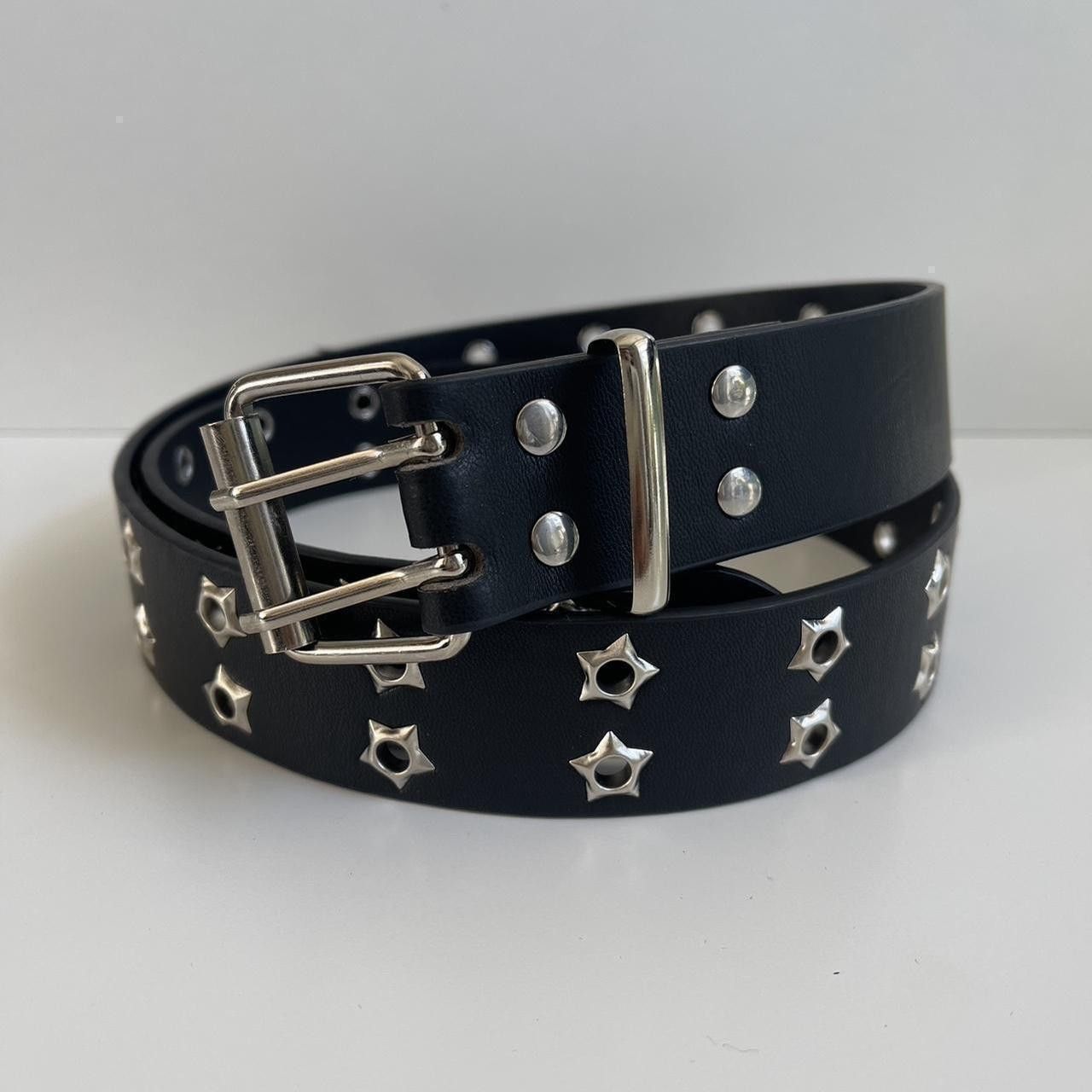 Cowboy Equipment × Vintage y2k 2000s star-studded grunge goth emo skater belt Size ONE SIZE - 4 Thumbnail