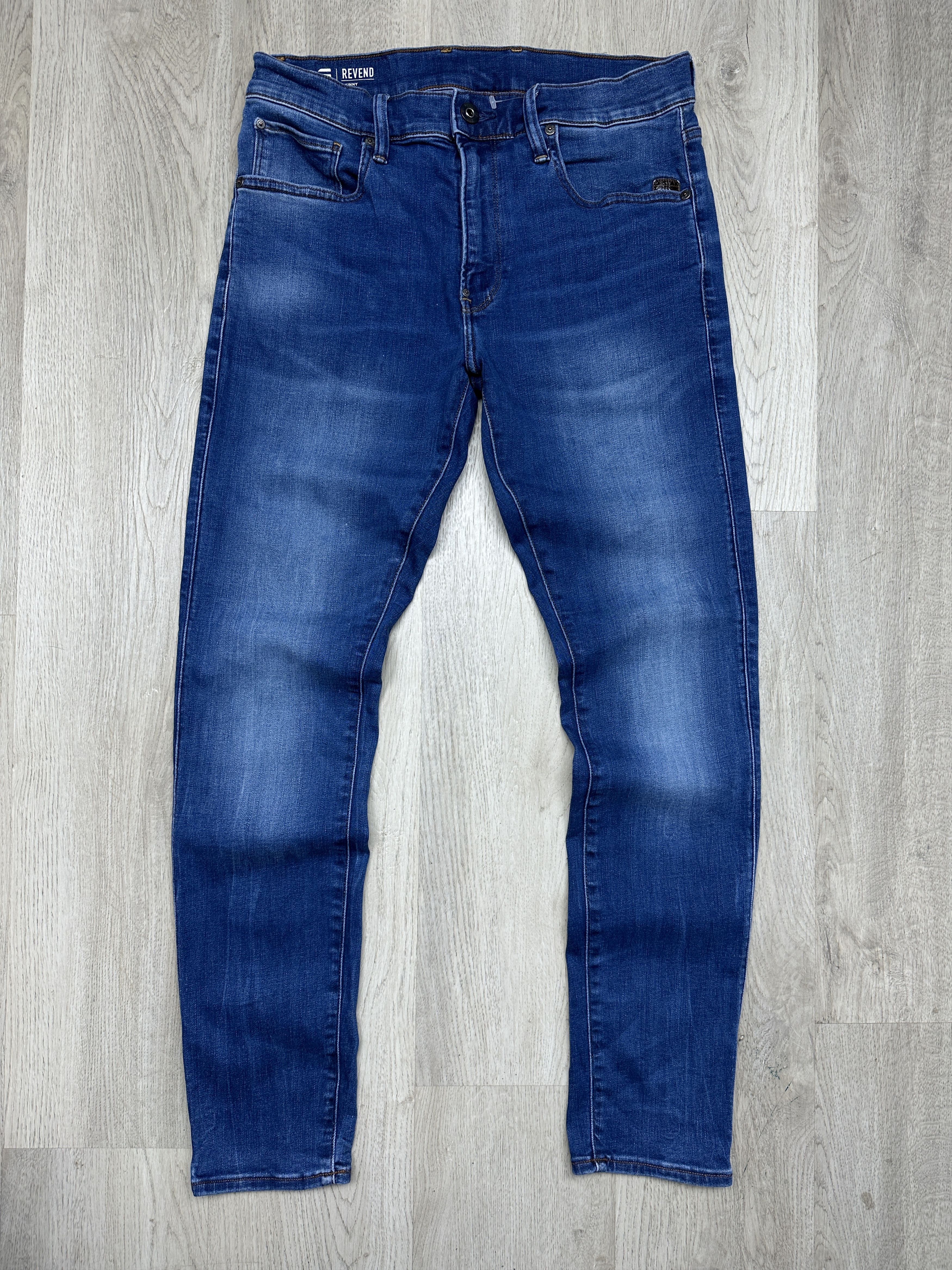 G-Star G Star Raw Mens Revend Skinny Denim Pants Jeans Size US 32 / EU 48 - 1 Thumbnail