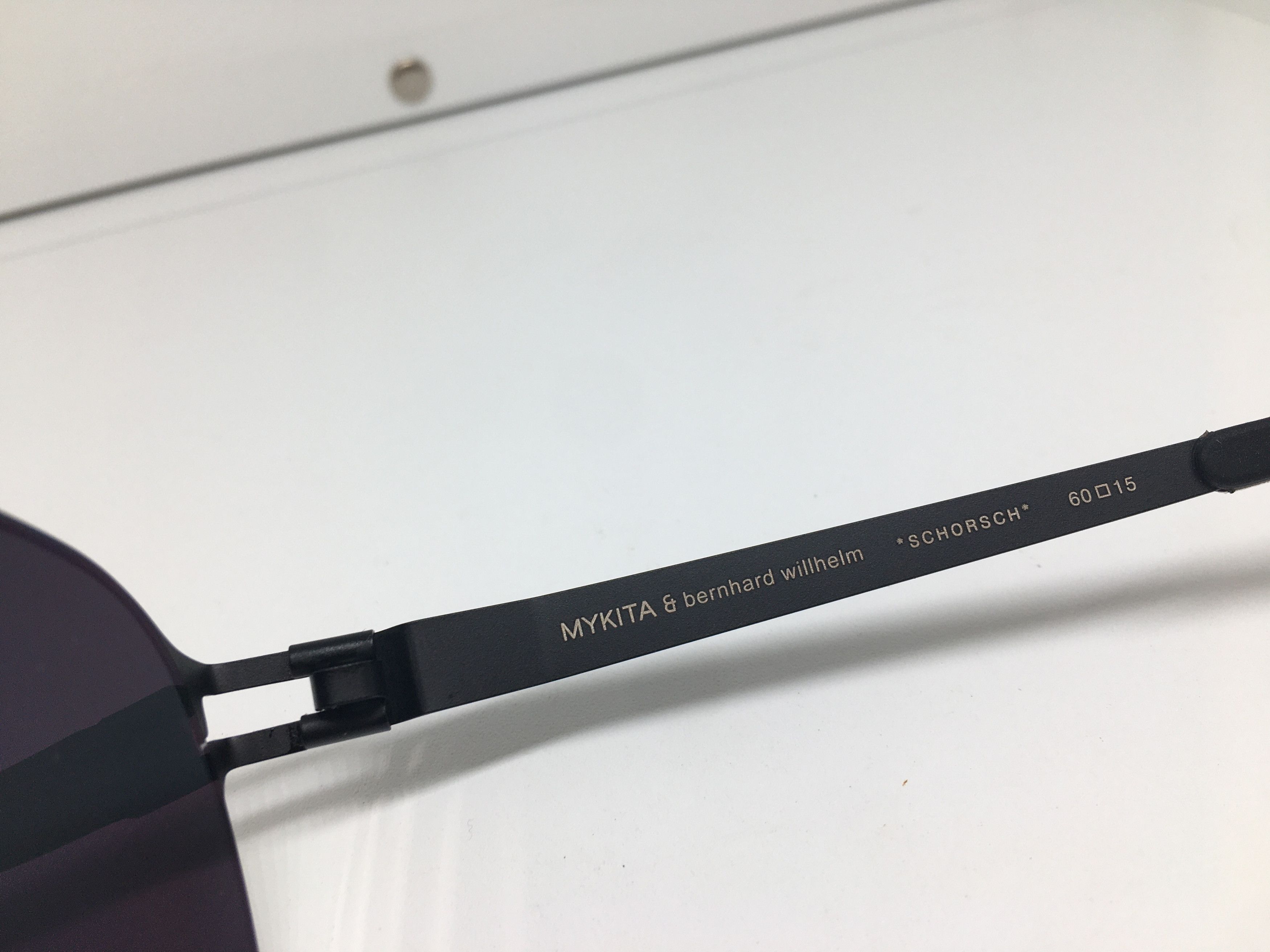Mykita MYKITA & BERNARD WILLHELM SCHORSCH Avant Garde Sunglasses Size ONE SIZE - 4 Thumbnail