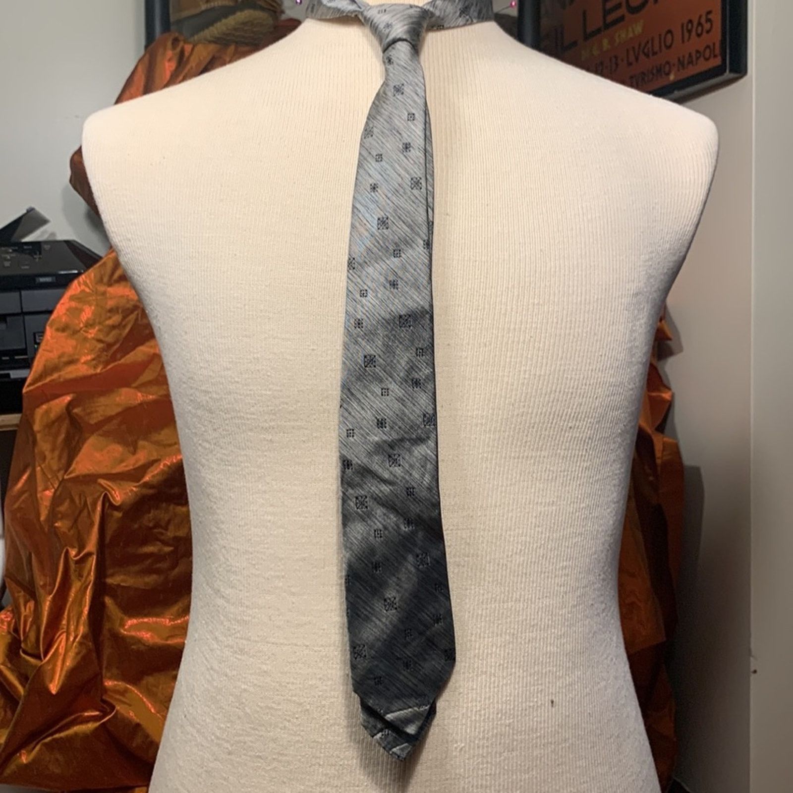 Christian Dior Monsieur 60’s Christian Dior vintage 100% silk necktie Size ONE SIZE - 3 Thumbnail