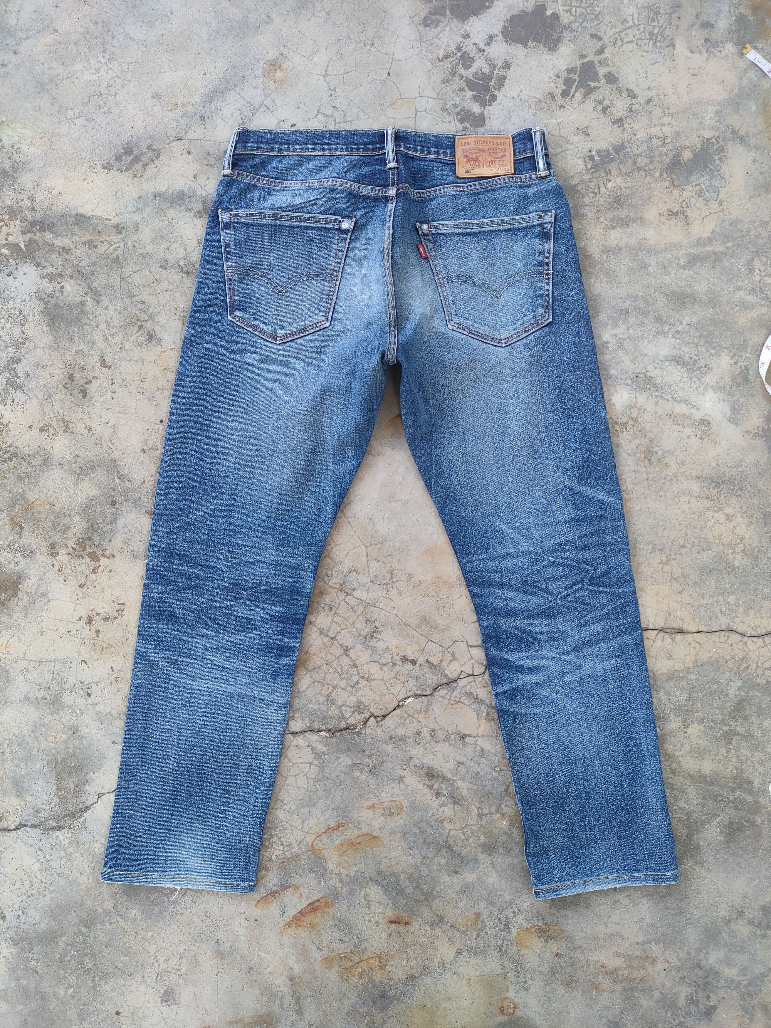 Jean × Levi's W32 VINTAGE LEVI'S 502 FADED DISTRESSED RIPPED JEANS PANTS Size US 32 / EU 48 - 8 Thumbnail