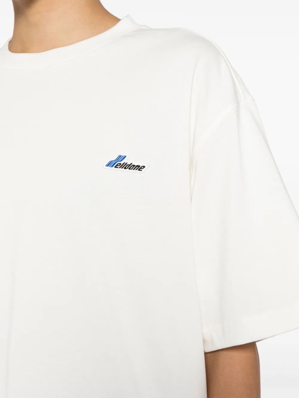 WE11DONE We11done White Wapen Logo T-shirt. Size US L / EU 52-54 / 3 - 7 Thumbnail