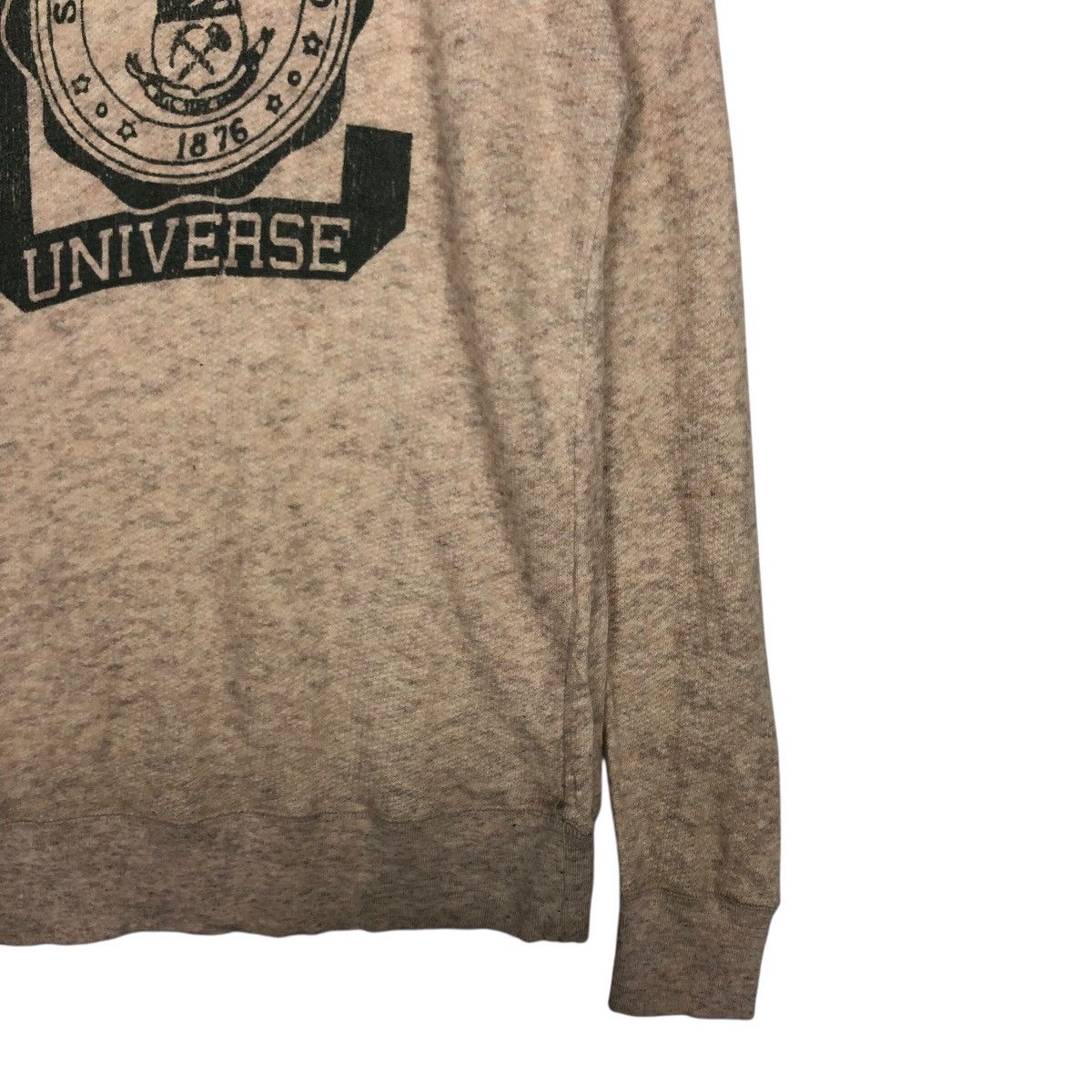 Japanese Brand Vintage Denver University Graphic Sweatshirt Beige Size US L / EU 52-54 / 3 - 6 Thumbnail