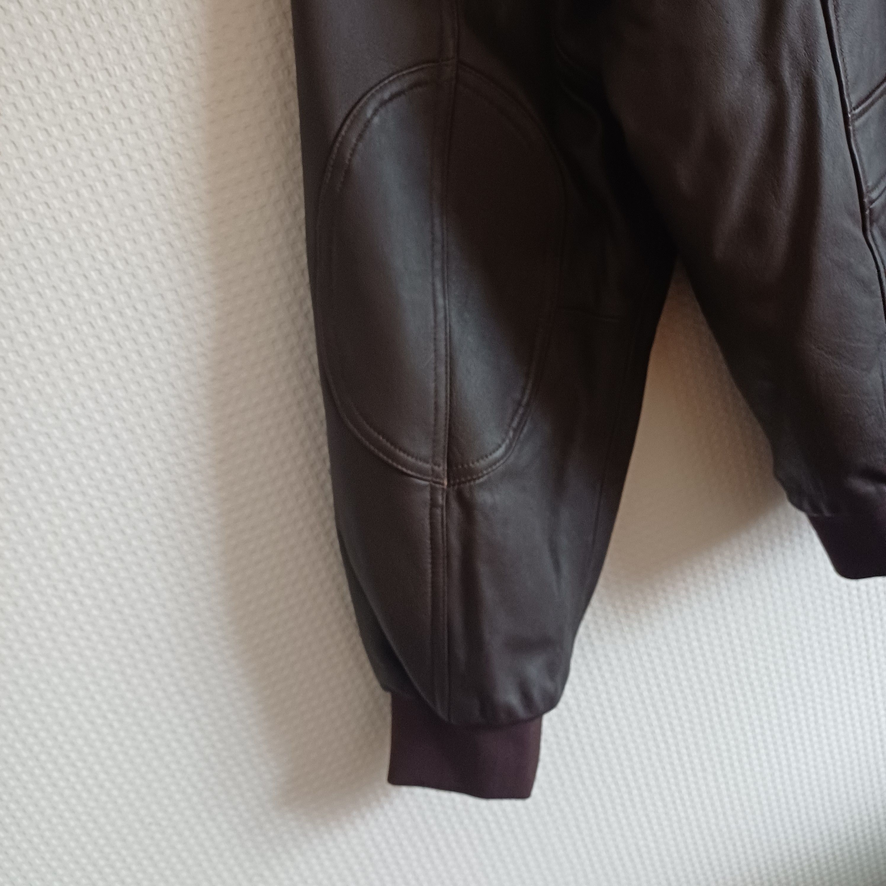 Avirex Avirex brown leather jacket, size XXXL Size US XXL / EU 58 / 5 - 12 Thumbnail