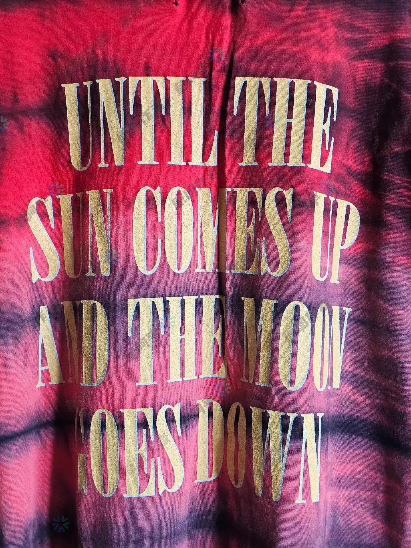 Amiri Amiri red tie-dye short-sleeve T-shirt Size US S / EU 44-46 / 1 - 5 Thumbnail