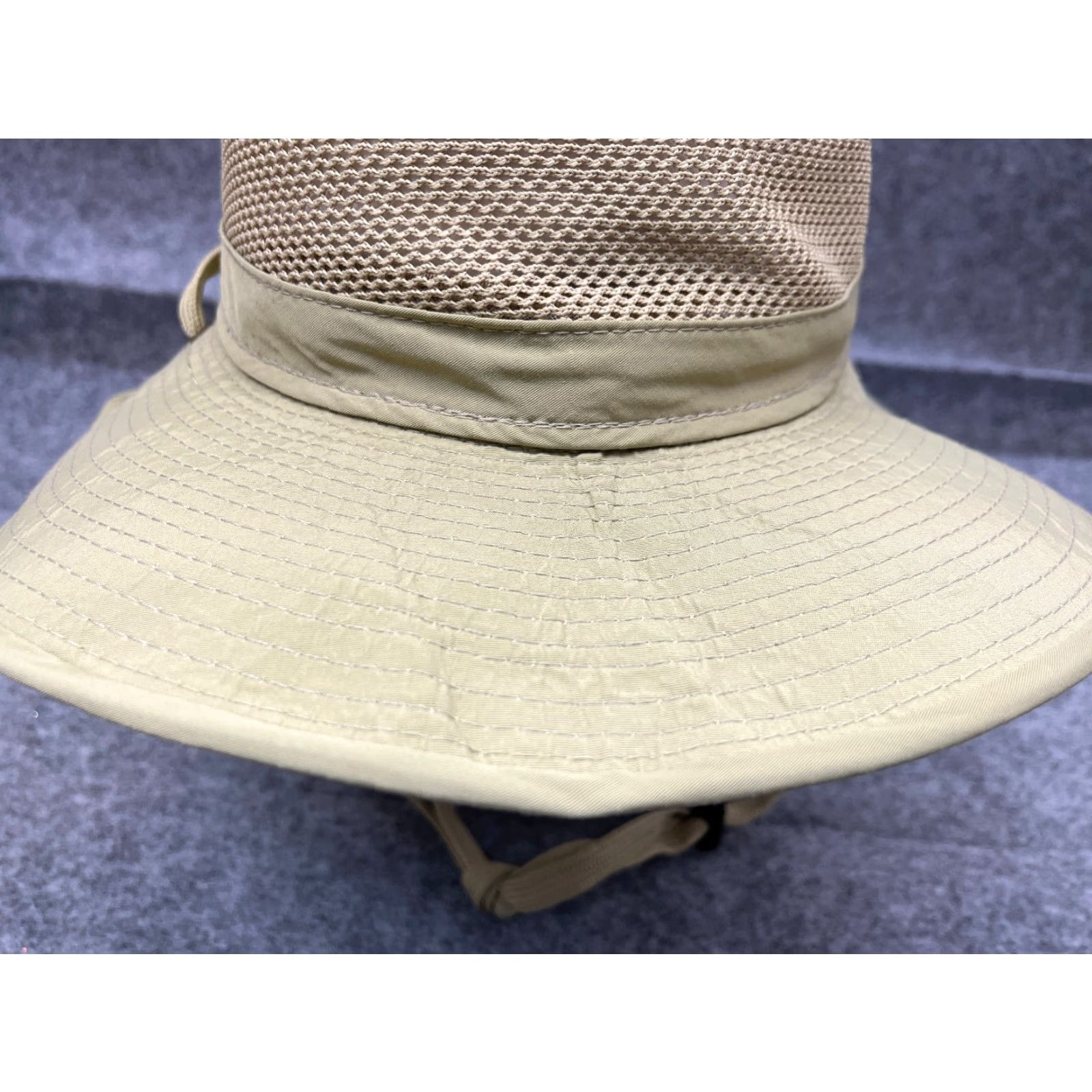 Vintage VINTAGE Henschel Sun Bucket Hat Unisex Adults Small Beige Cotton Blend Summer Outdoor Travel Casual Size ONE SIZE - 3 Thumbnail