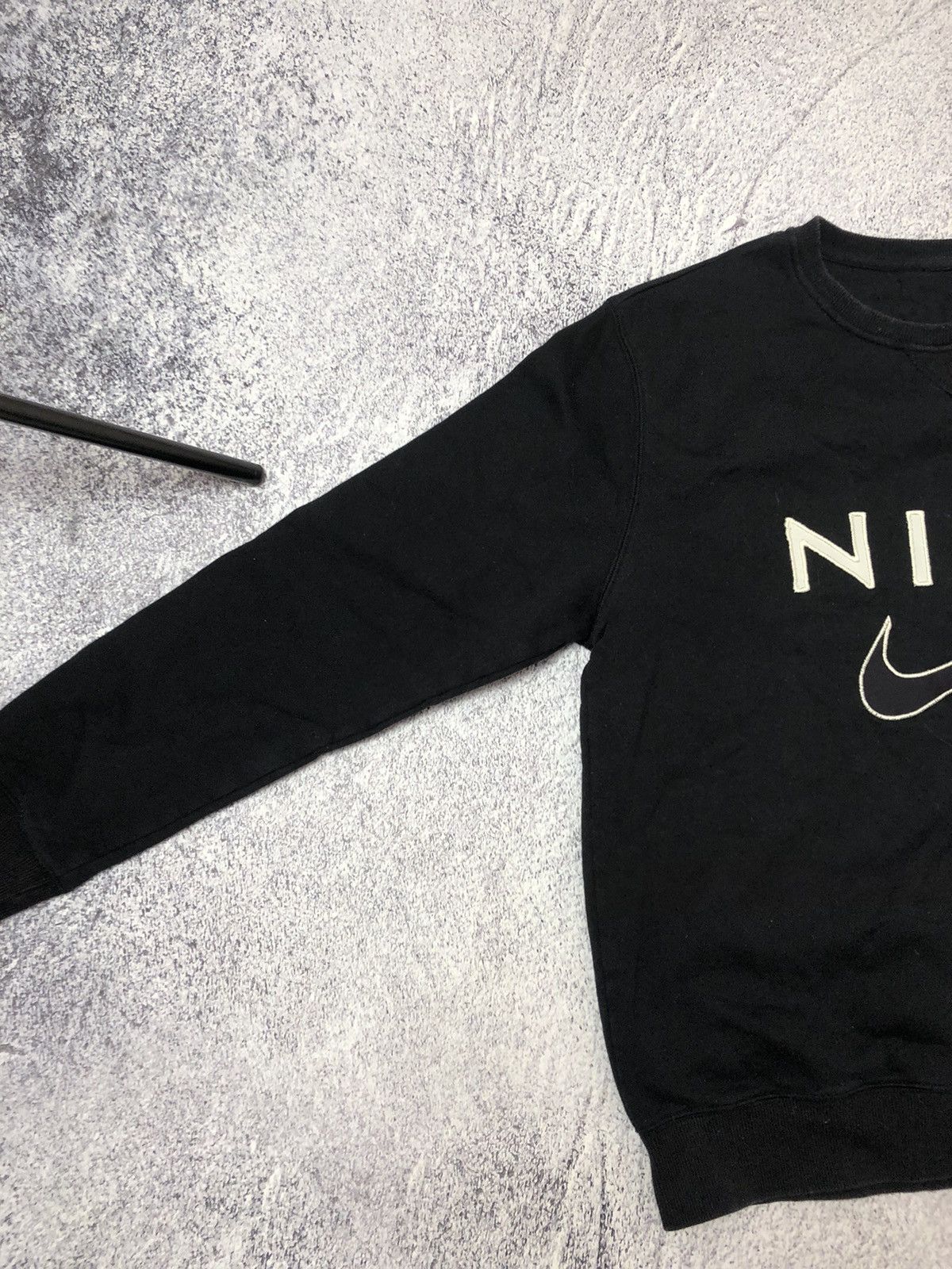 Nike × Vintage Vintage men’s sweater Nike big logo y2k usa size M Size US M / EU 48-50 / 2 - 2 Thumbnail