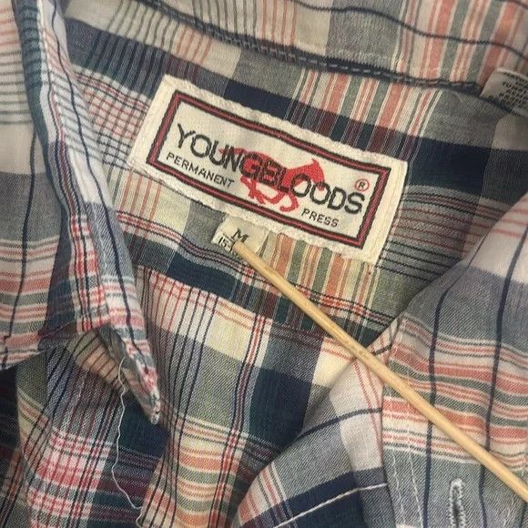 Other Vintage Youngbloods Plaid Western Shirt Size US M / EU 48-50 / 2 - 2 Thumbnail