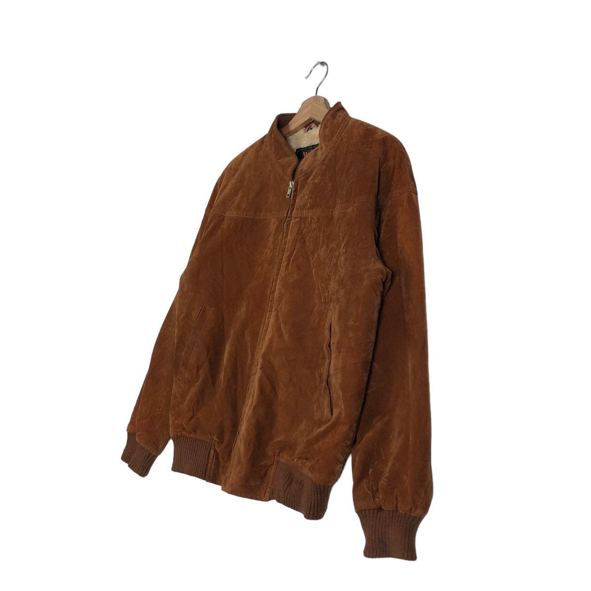 Japanese Brand 🔥Riot Riot Vintage Bomber Jacket Suede Leather Rick Owens Size US L / EU 52-54 / 3 - 2 Thumbnail
