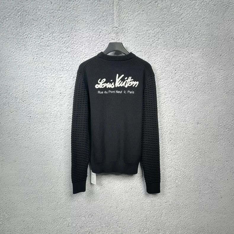 Louis Vuitton Louis Vuitton Black Nigo co-signed back logo sweater 2503-N Size US S / EU 44-46 / 1 - 2 Thumbnail