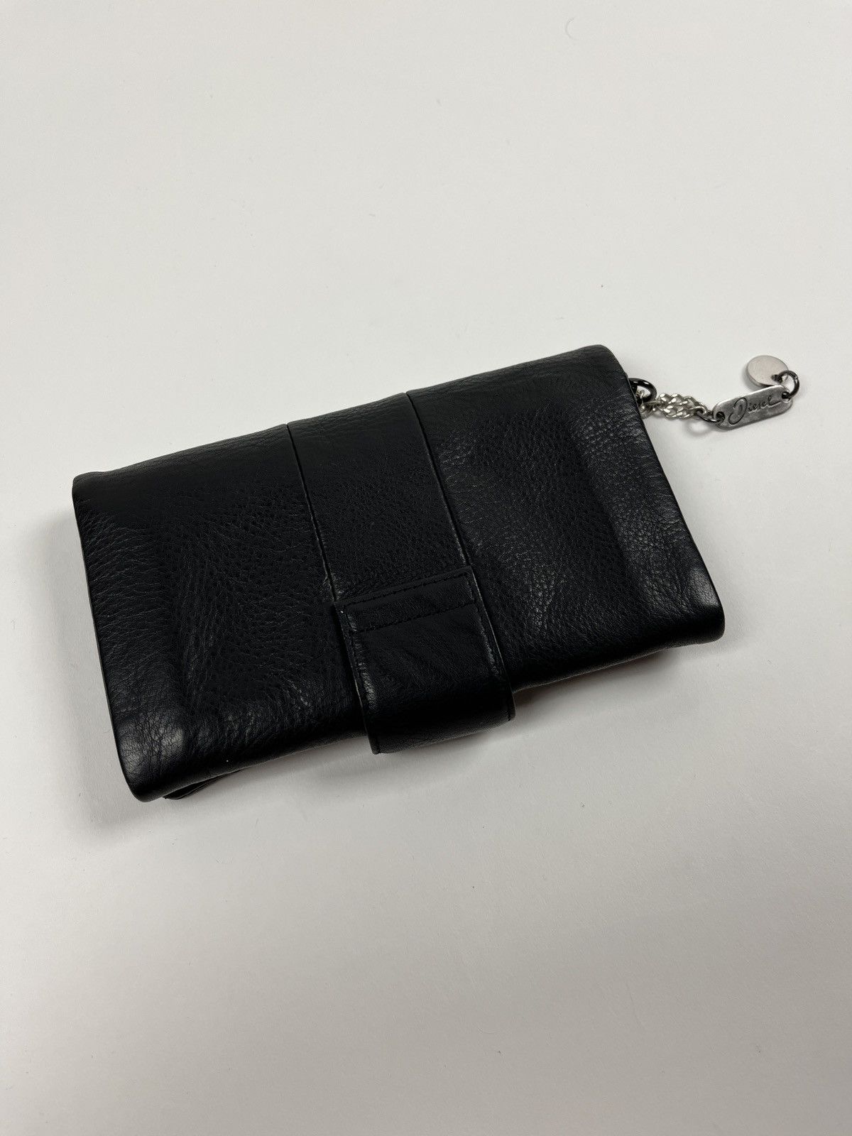 Diesel Vintage Diesel Black Leather Wallet Size ONE SIZE - 4 Thumbnail