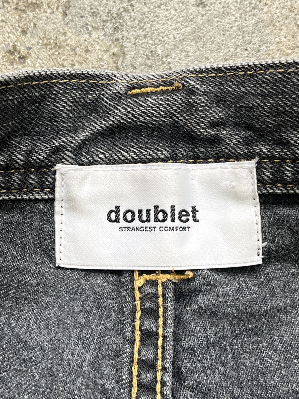 Doublet Doublet AW18 Selvedge Line Jeans (unisex) Size US 31 - 14 Thumbnail