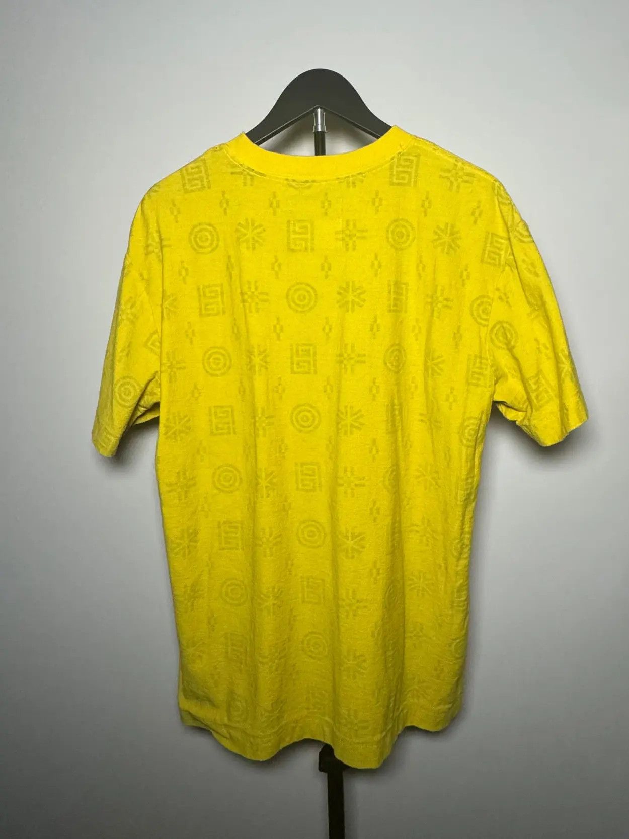 Purple Brand Purple Brand Textured Jersey Short Sleeve Tee Cyber Yellow Size US M / EU 48-50 / 2 - 2 Thumbnail