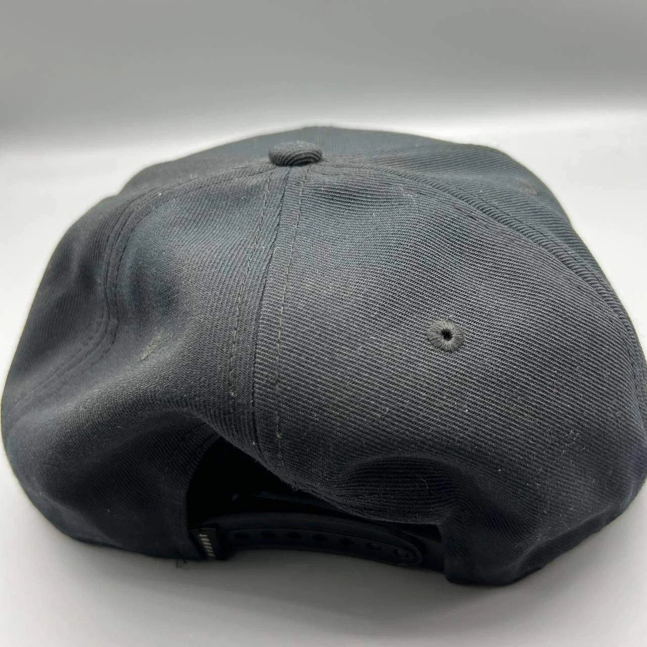 Jordan Brand Air Jordan Hat Men Black Embroidered Red Logo Snap Back Cap Size ONE SIZE - 5 Thumbnail